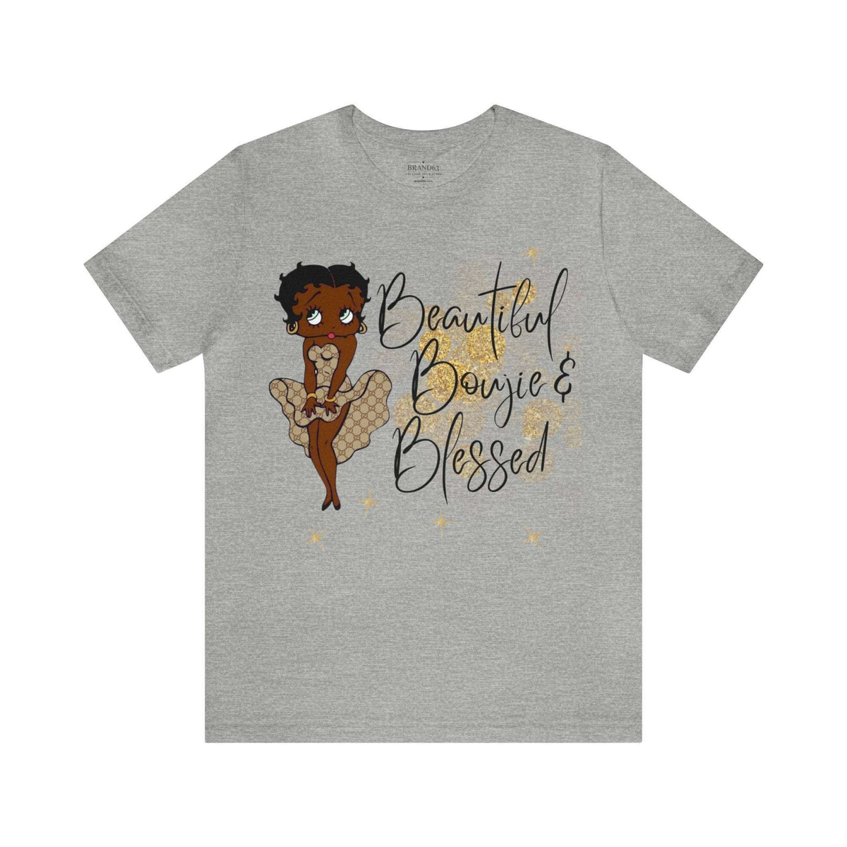 African American Betty-Boop T-Shirt, Brand63