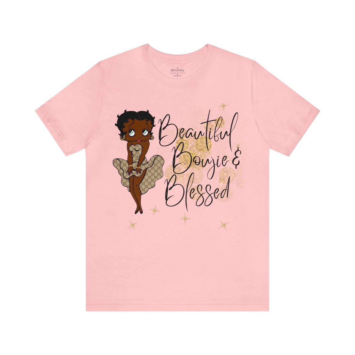 African American Betty-Boop T-Shirt, Brand63