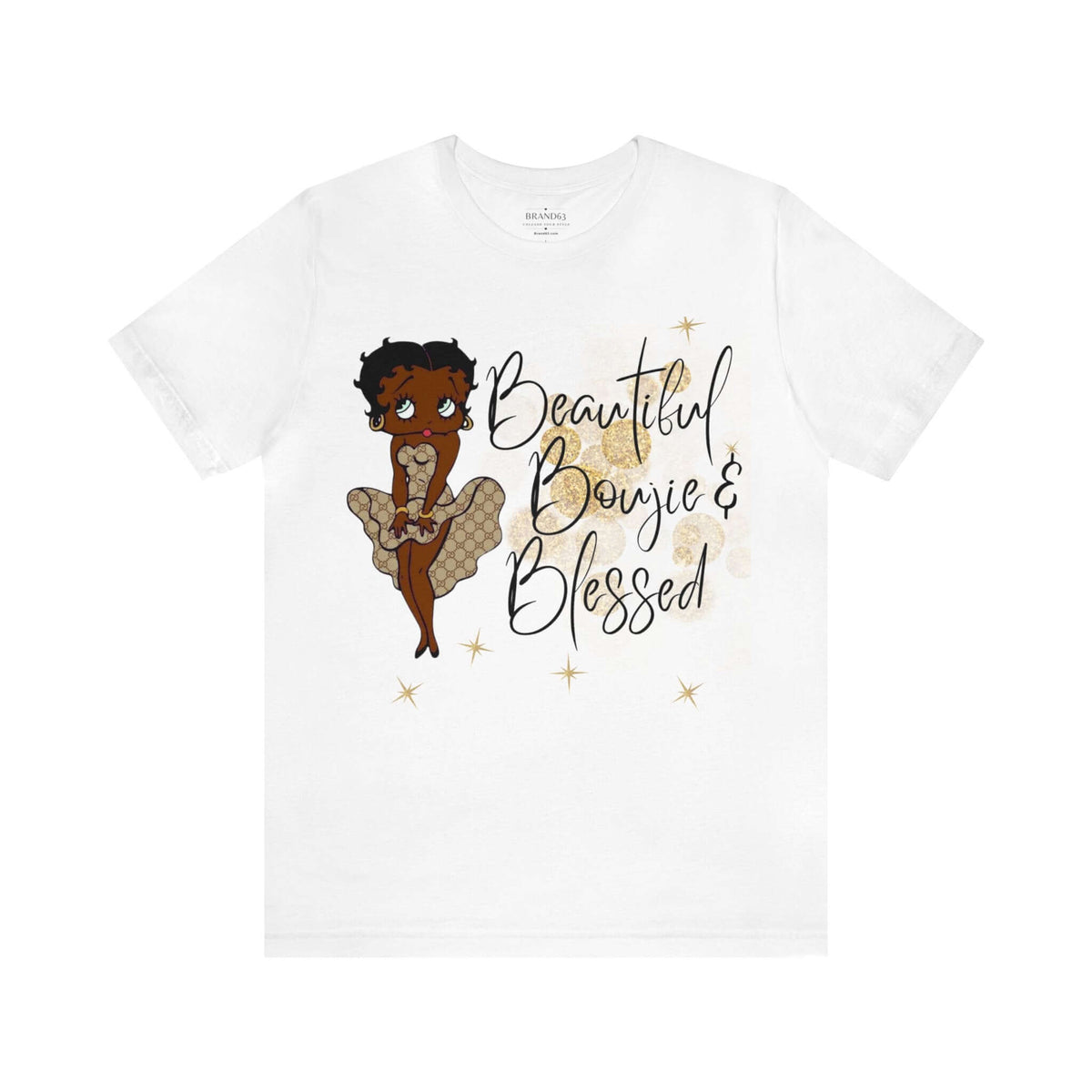 African American Betty-Boop T-Shirt, Brand63