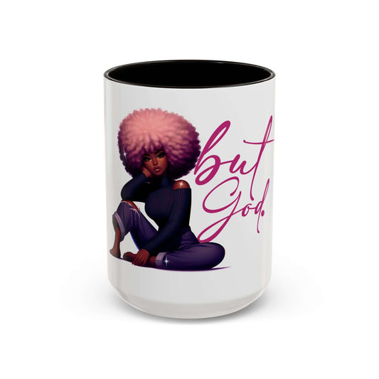 Afro-Chic "But God" Christian Affirmation Coffee Mug | Best Deals & Free Shipping | Best Deals & Free Shipping | Best Deals & Free Shipping, Brand63