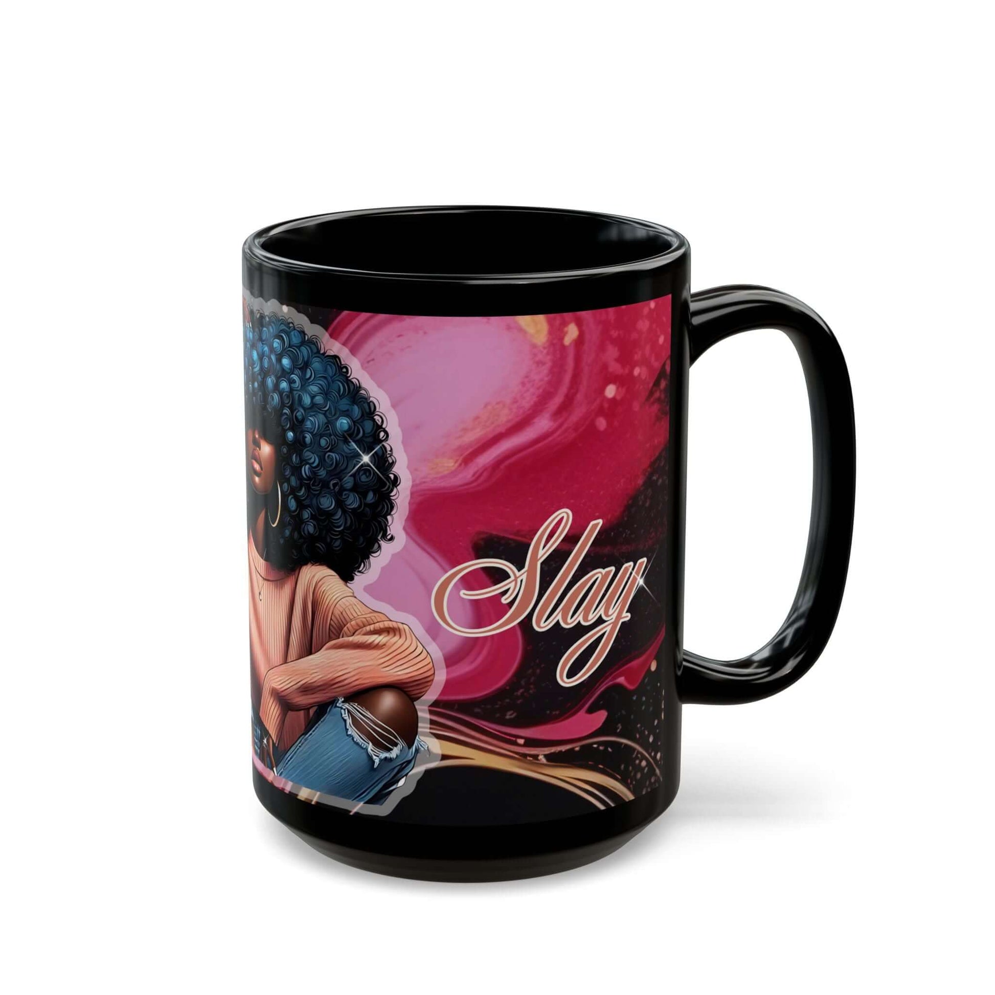 Afro Chic Mug, Slay Urban Self-Love Coffee Cup | Best Deals & Free Shipping | Best Deals & Free Shipping | Best Deals & Free Shipping, Brand63