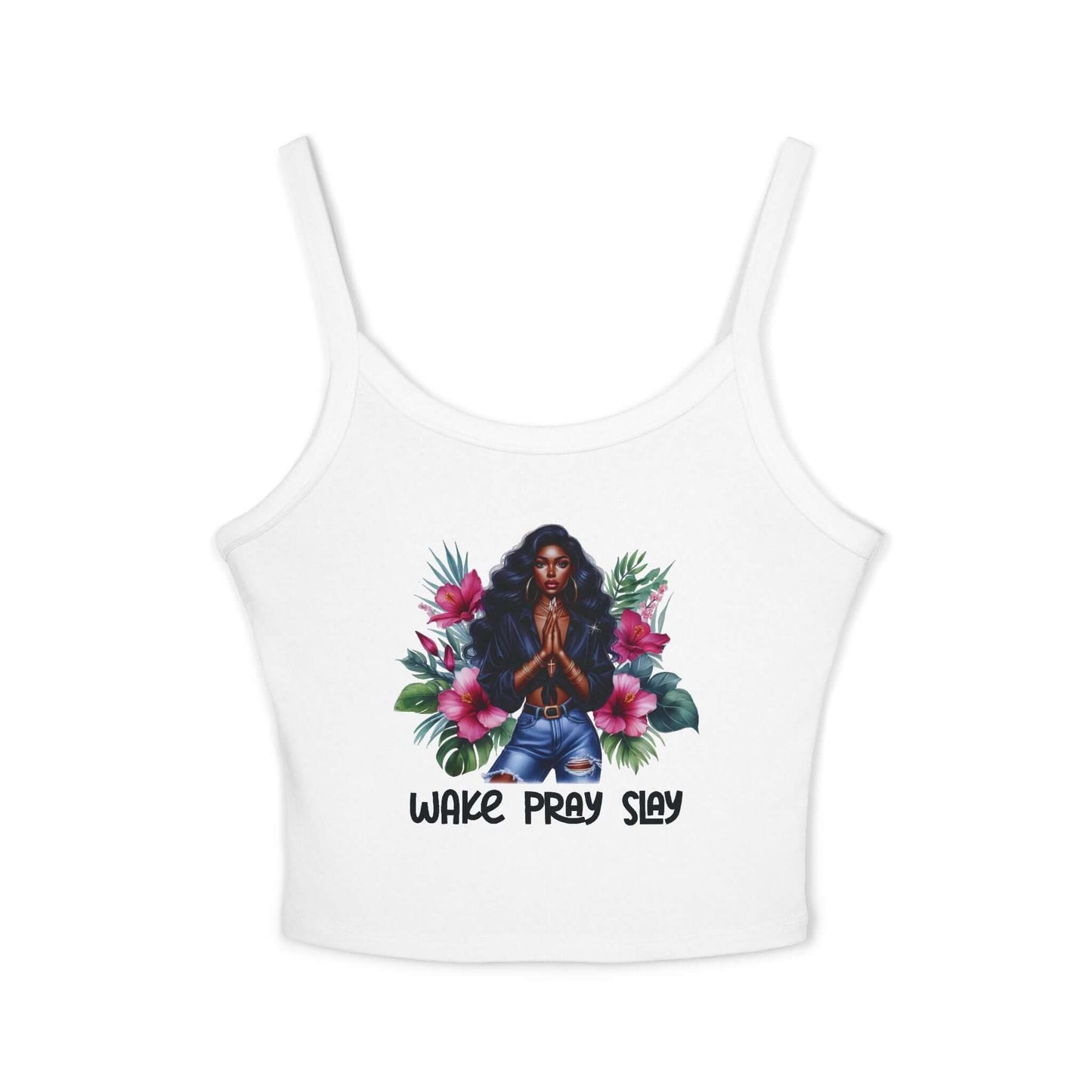 Afro-Chic Wake Pray Slay Tank Top, Brand63