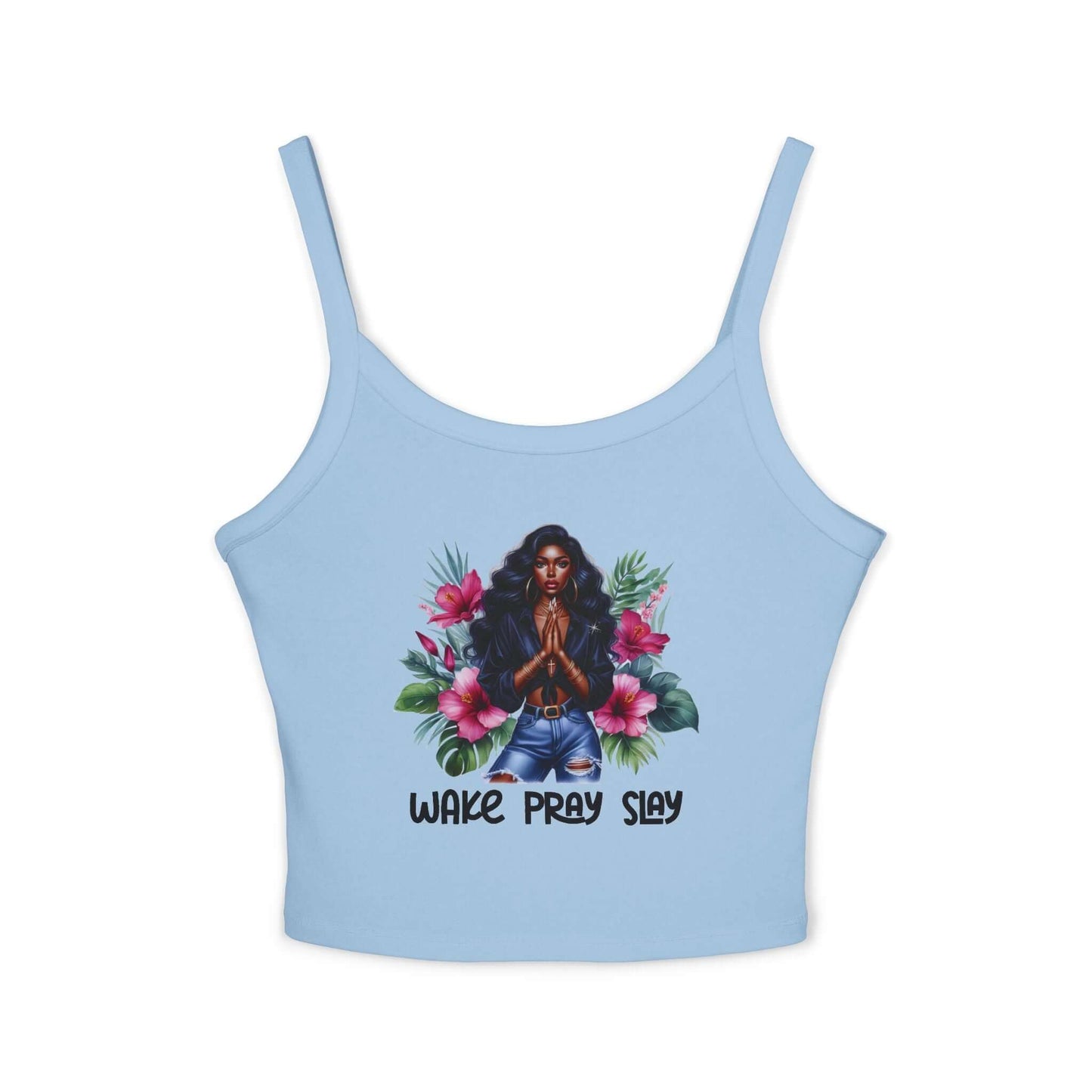 Afro-Chic Wake Pray Slay Tank Top, Brand63