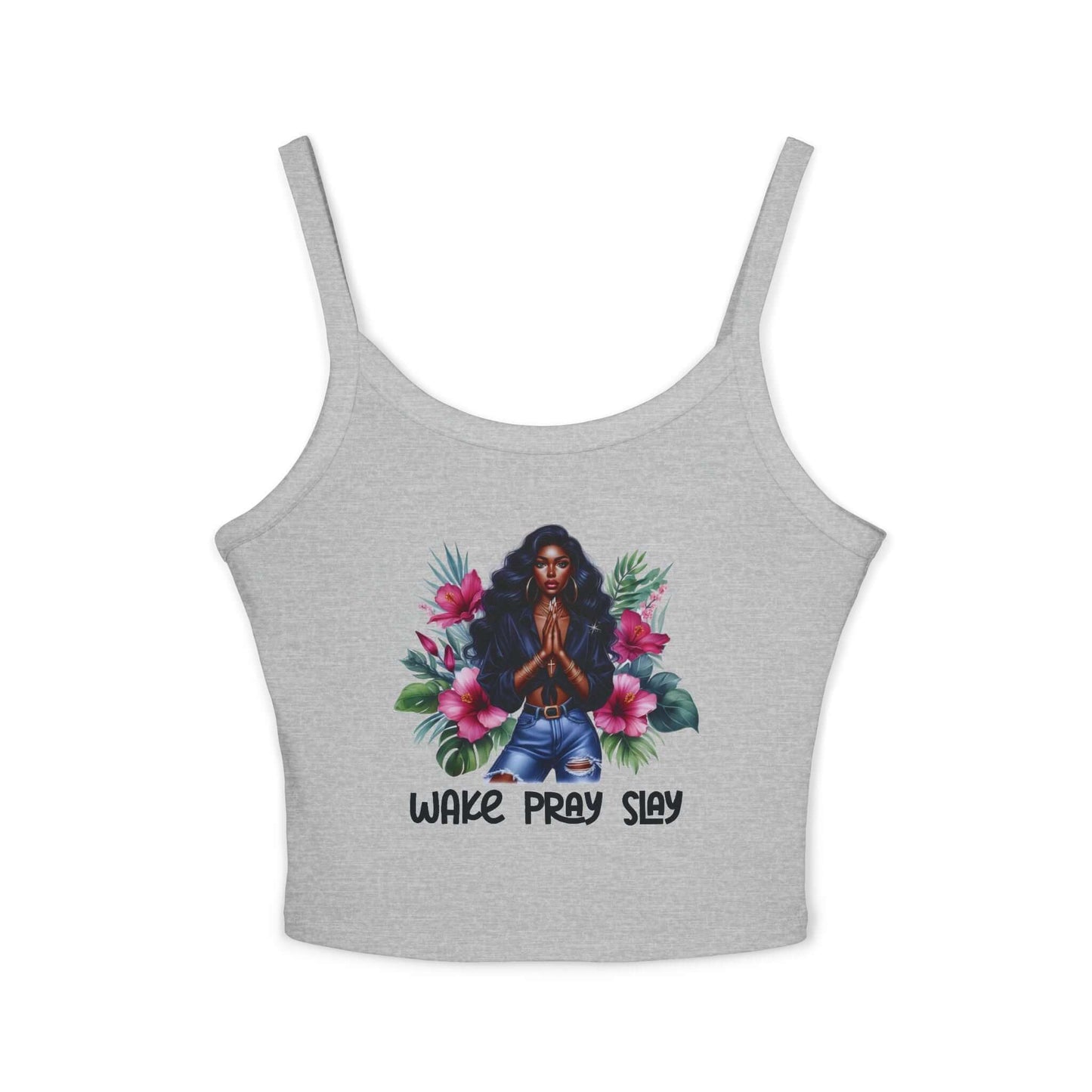 Afro-Chic Wake Pray Slay Tank Top, Brand63