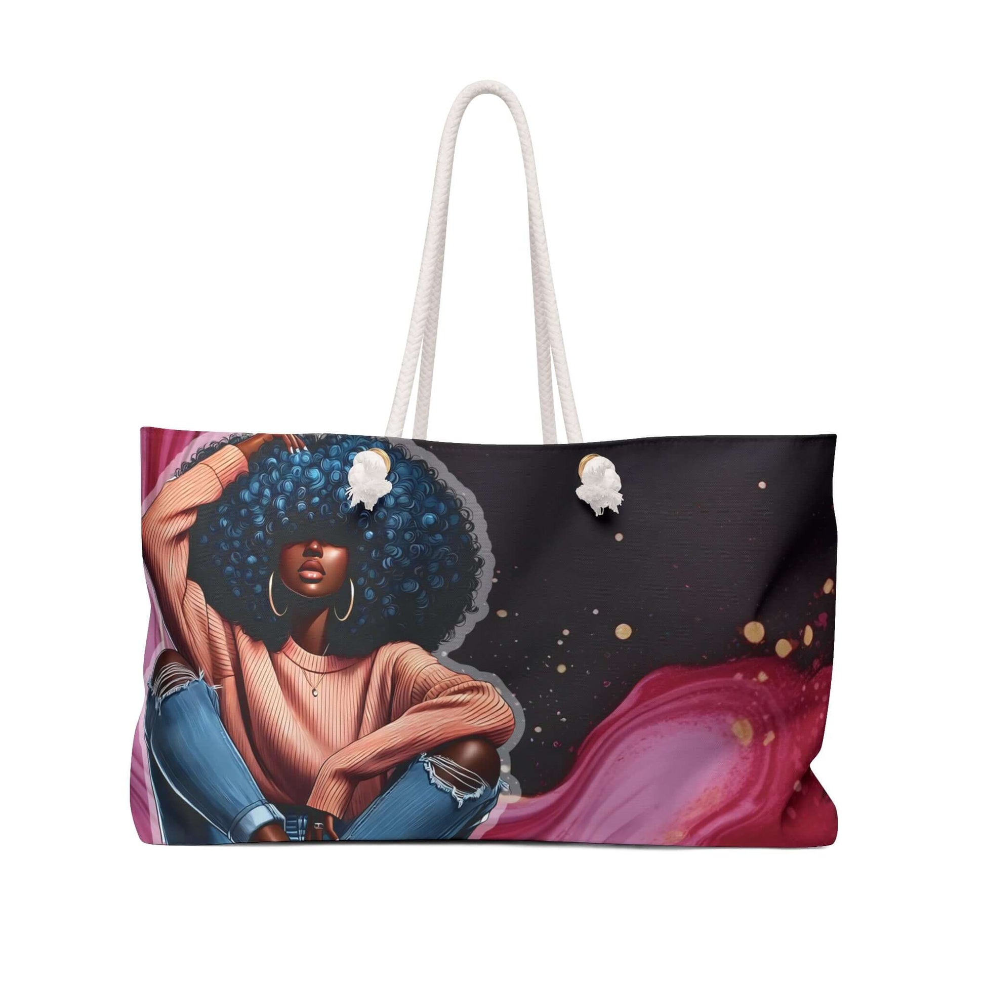 Afro Chic Weekender Bag, Brand63