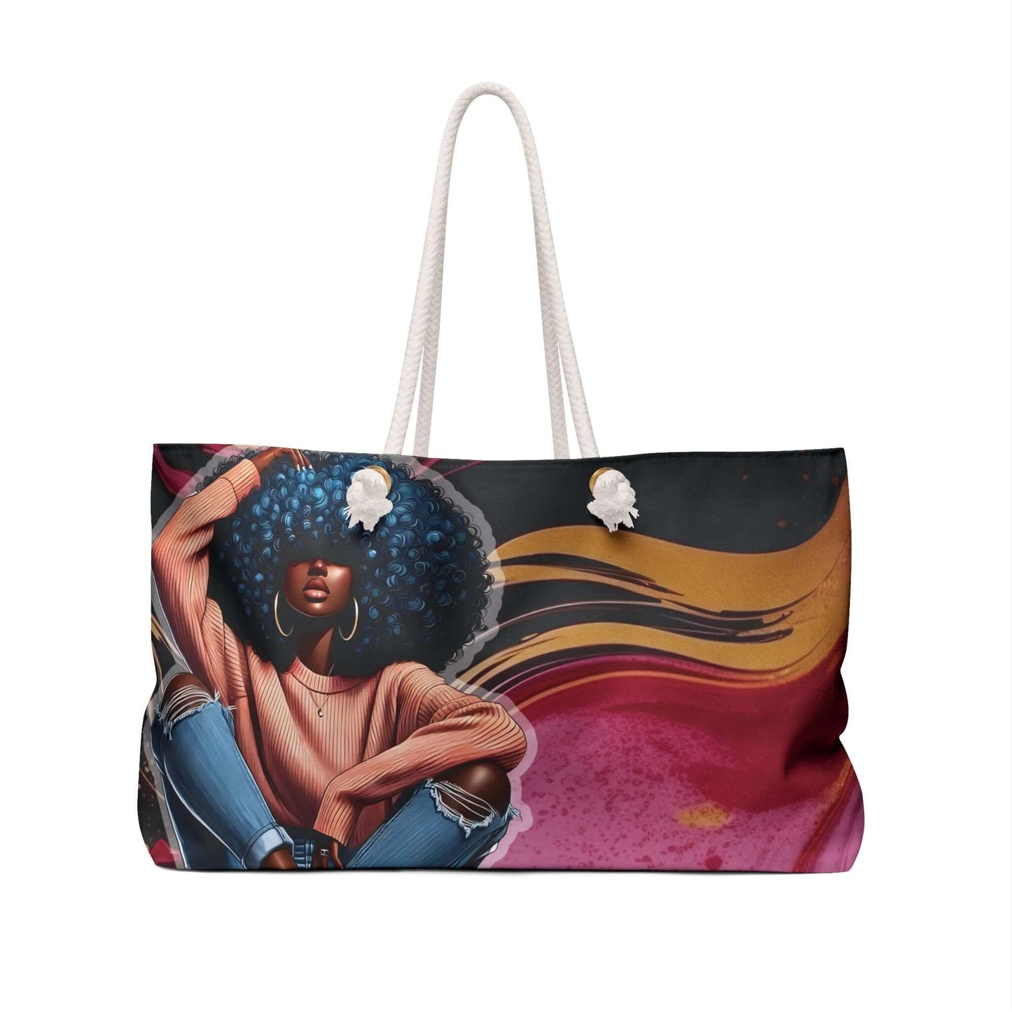Afro Chic Weekender Bag, Brand63