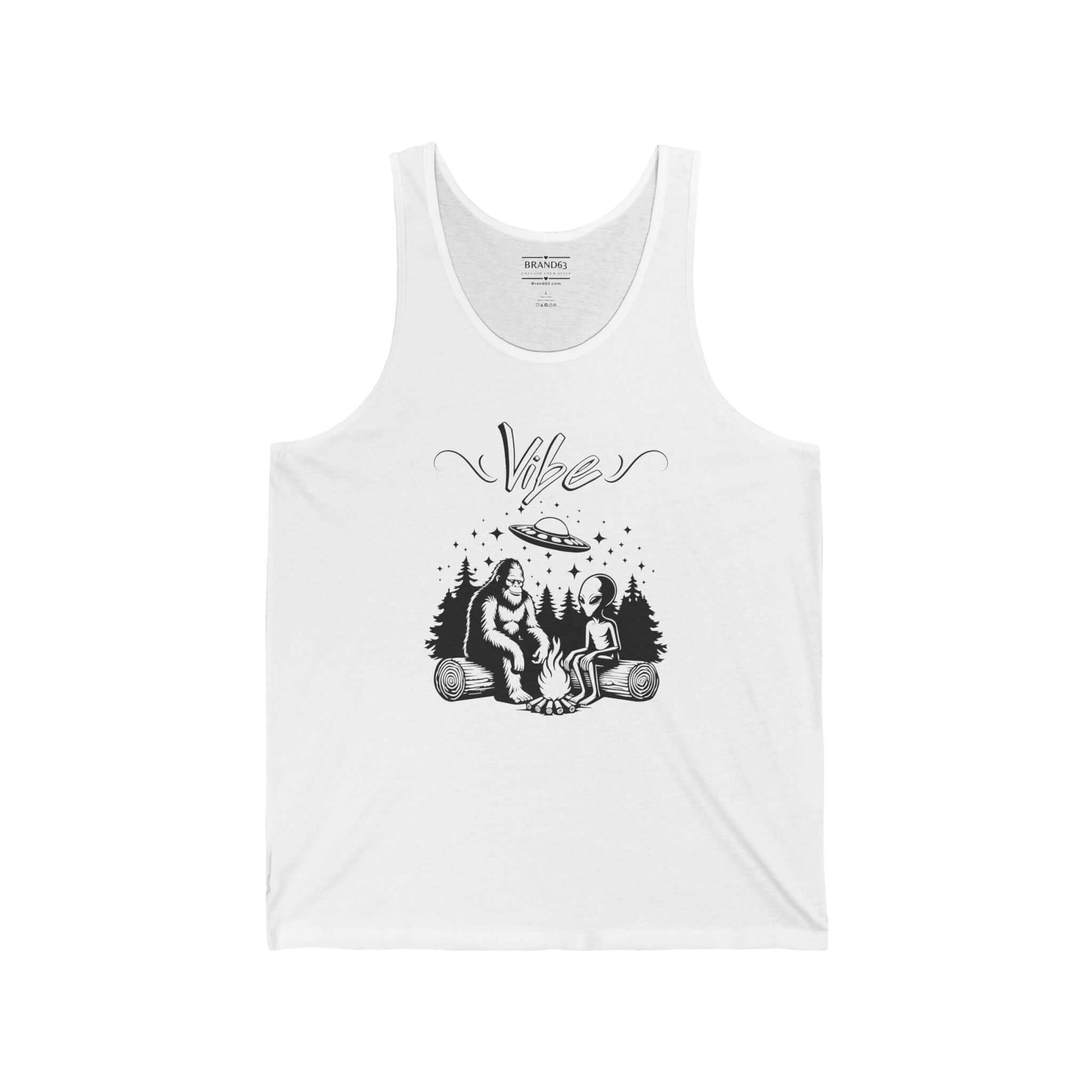 Alien & Bigfoot Vibe Tank Top, Brand63