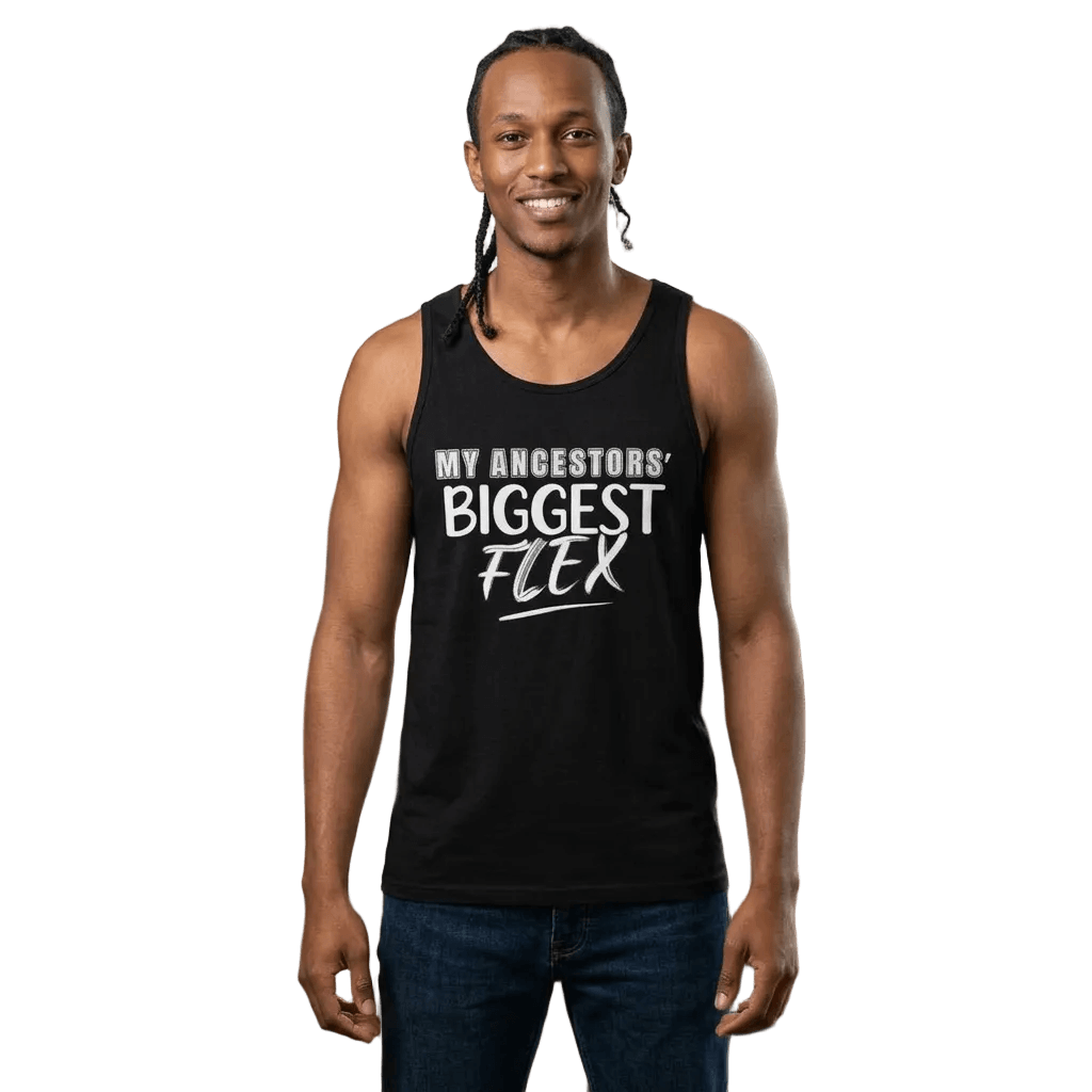 Ancestors Flex Men's Gym Muscle Tank – Streetwear Training Top Exclusive, Brand63