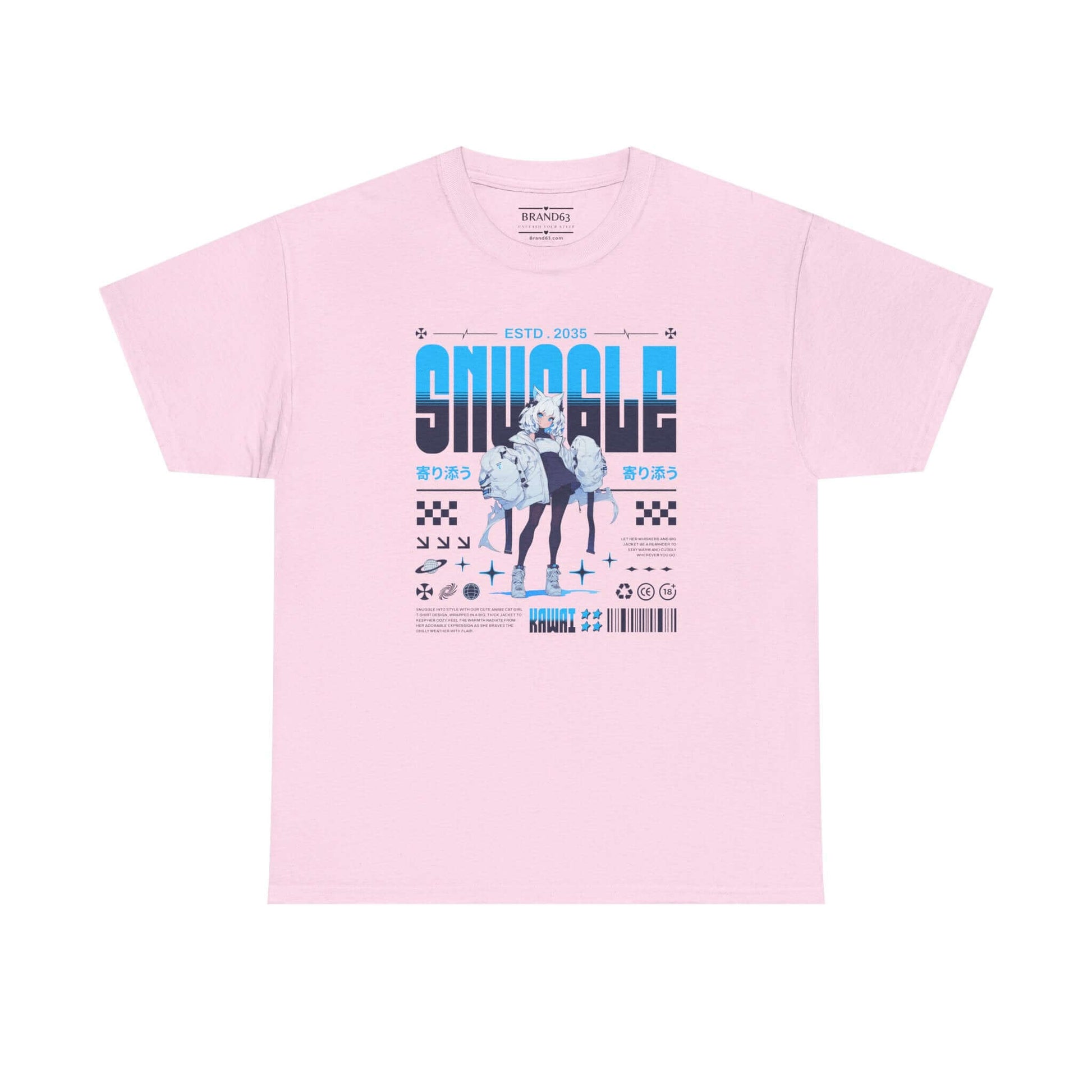 Anime 2035 Futuristic Tee, Brand63