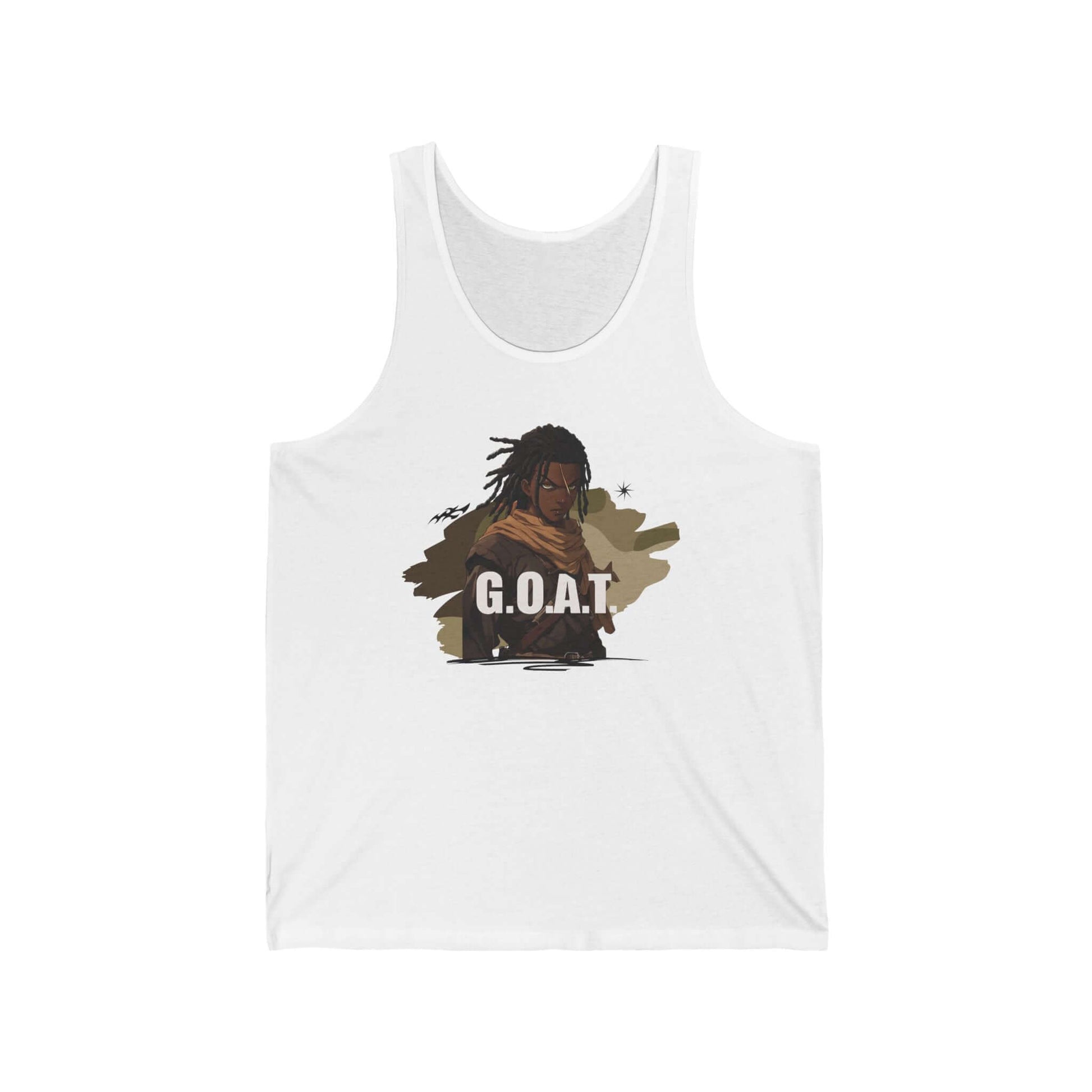Anime G.O.A.T. Graphic Tank Top, Brand63
