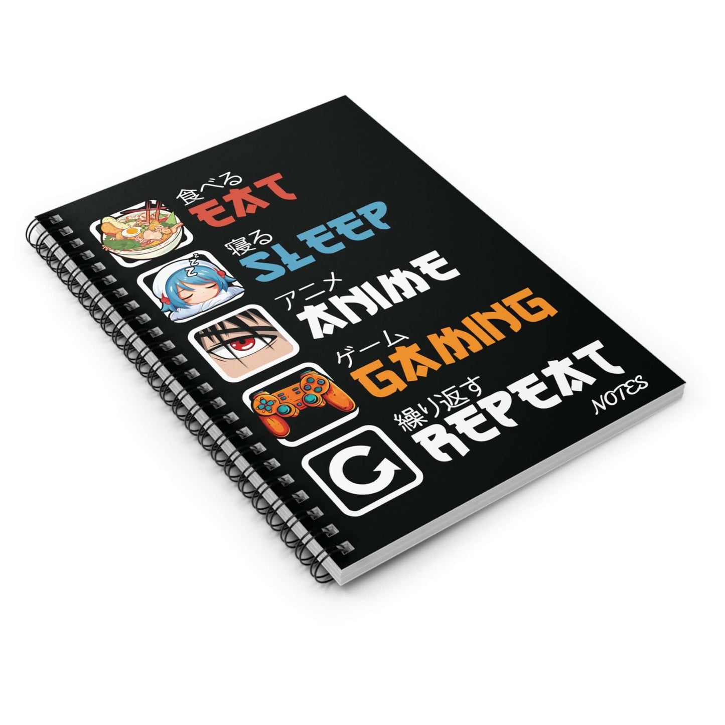 Anime Premium Spiral Notebook Journal, Brand63