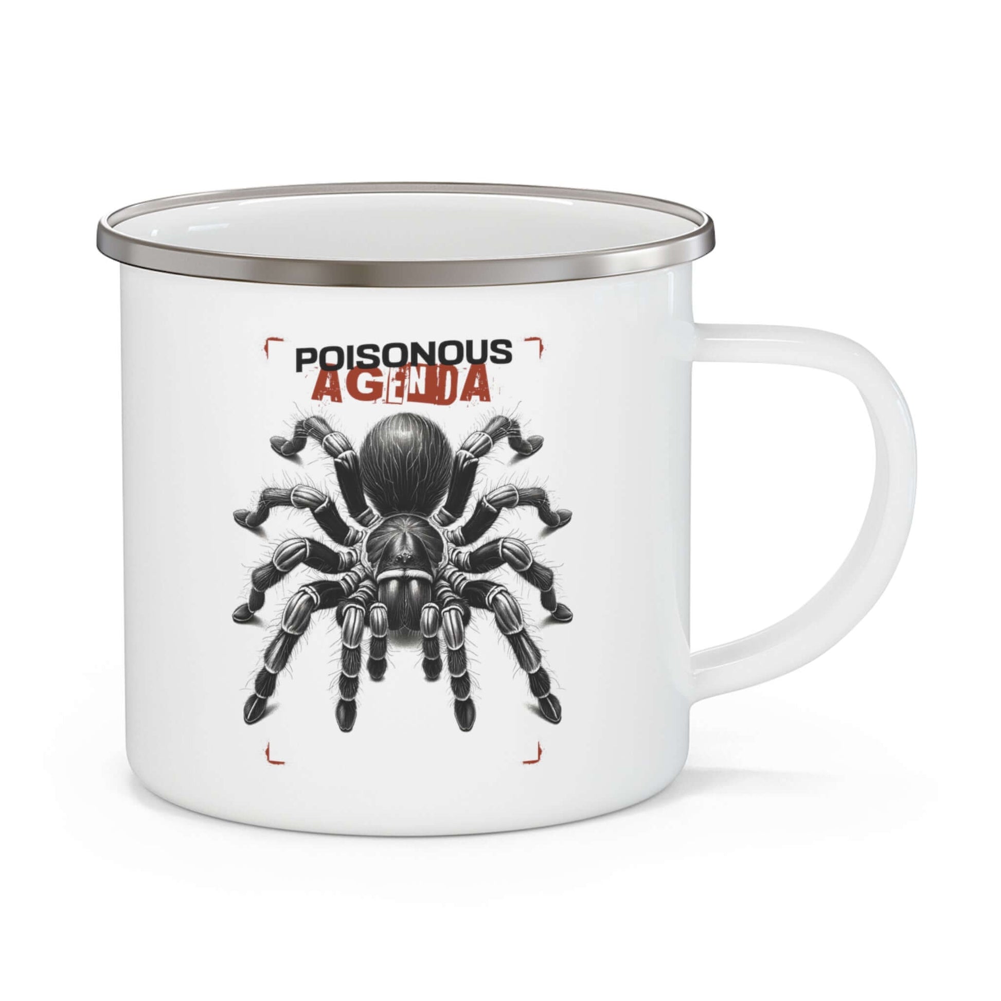 Arachnophobia Outdoor Adventure Camping Mug, Brand63