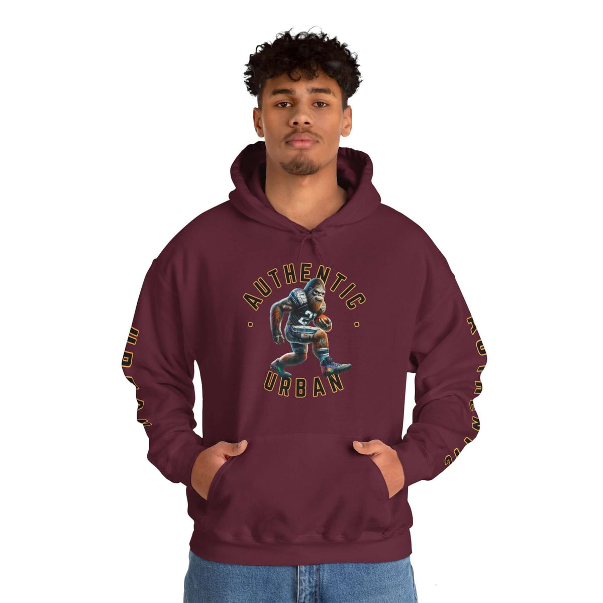 Authentic Urban Sasquatch Unisex Heavy Blend™ Hoodie, Brand63