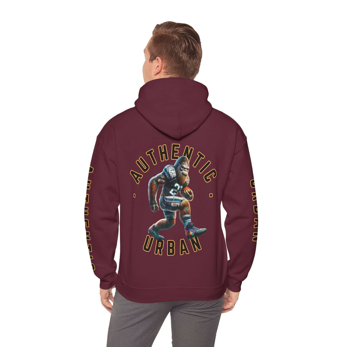 Authentic Urban Sasquatch Unisex Heavy Blend™ Hoodie, Brand63