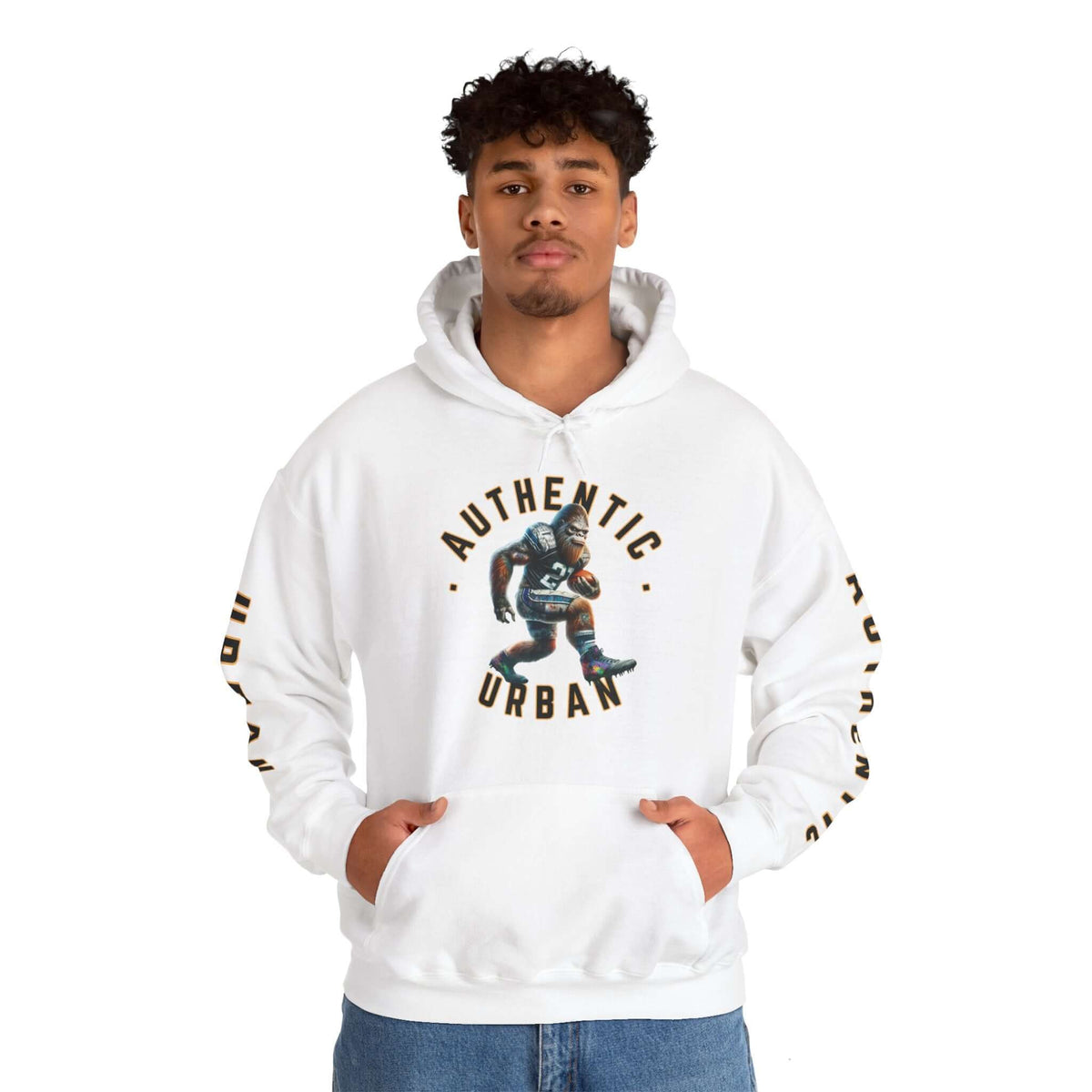 Authentic Urban Sasquatch Unisex Heavy Blend™ Hoodie, Brand63