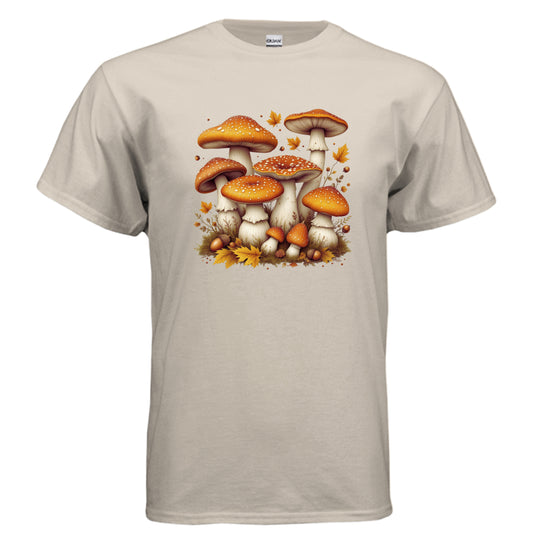 Autumn Forest Mushroom Tee, Brand63