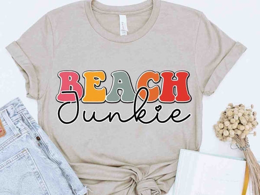 BEACH JUNKIE Graphic T-shirt, Brand63