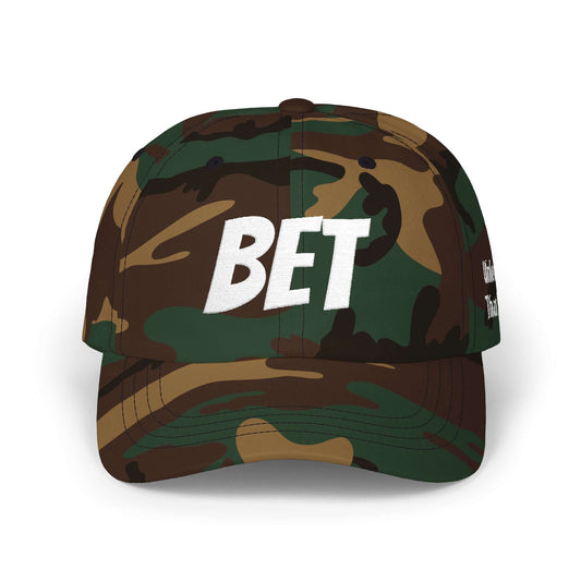 BET Embroidered Athletic Streetwear Gym Cap, Brand63