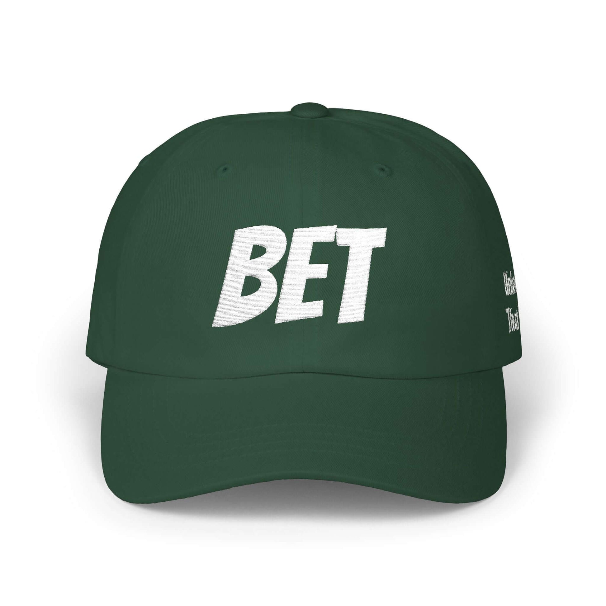 BET Embroidered Athletic Streetwear Gym Cap, Brand63