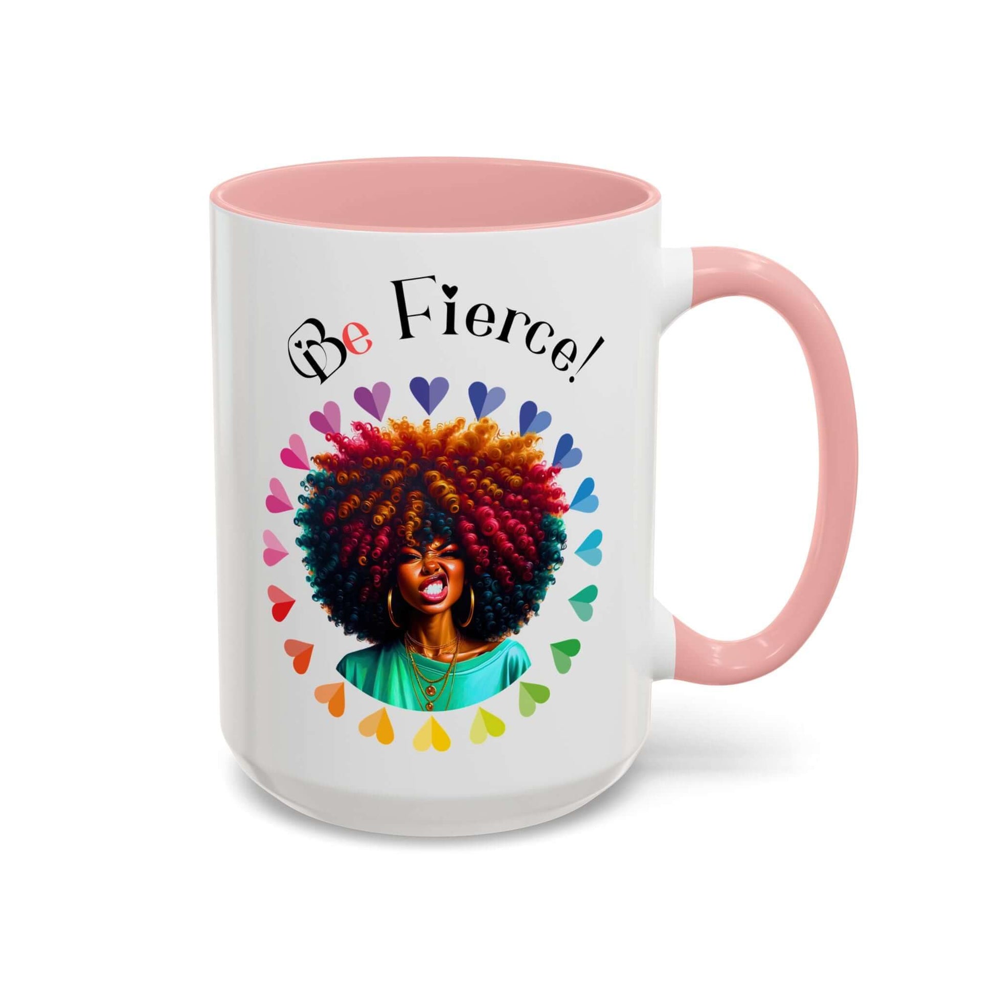 Be Fierce Empowerment Large Coffee Mug, Brand63
