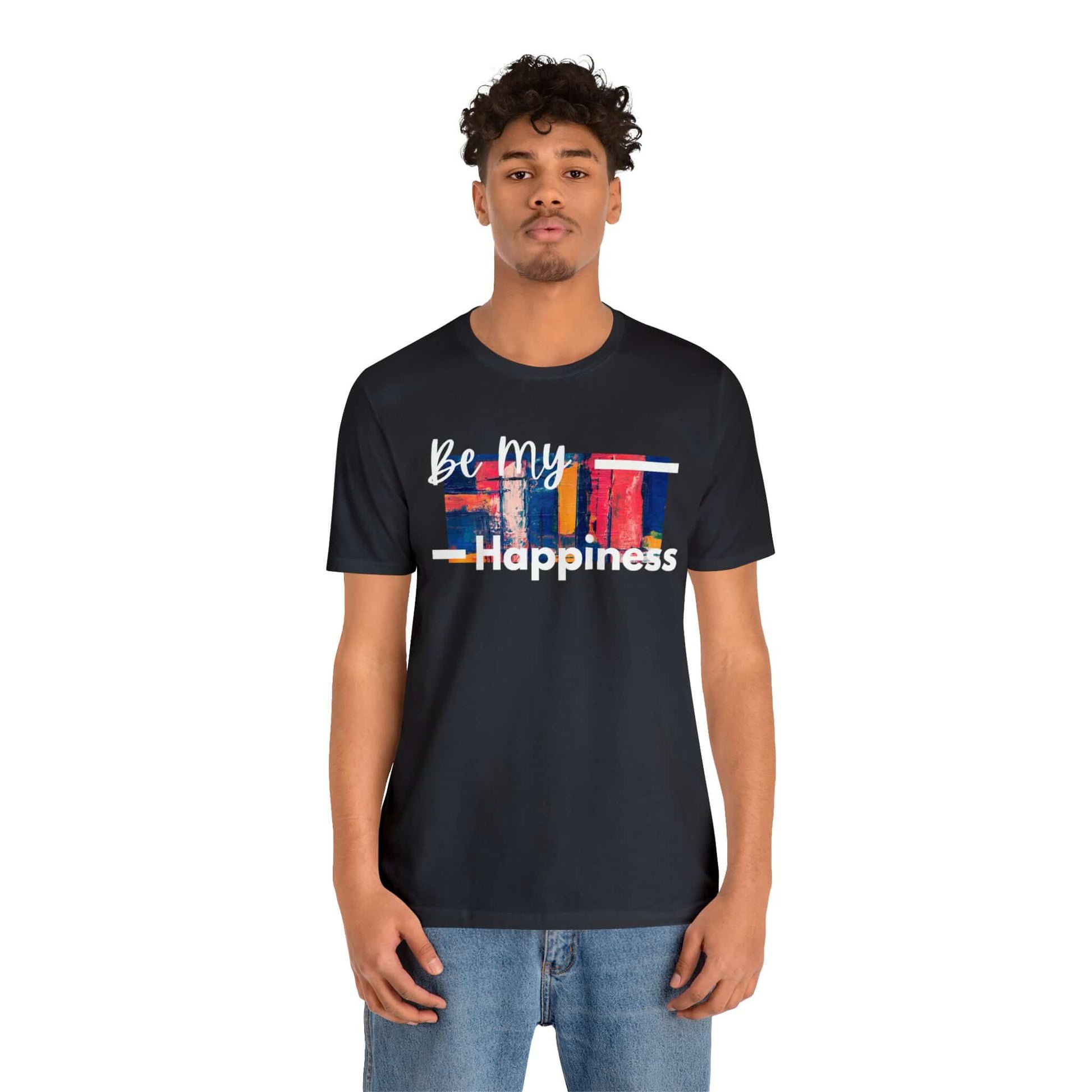 Be My Happiness - Jersey Short Sleeve Tee, Brand63