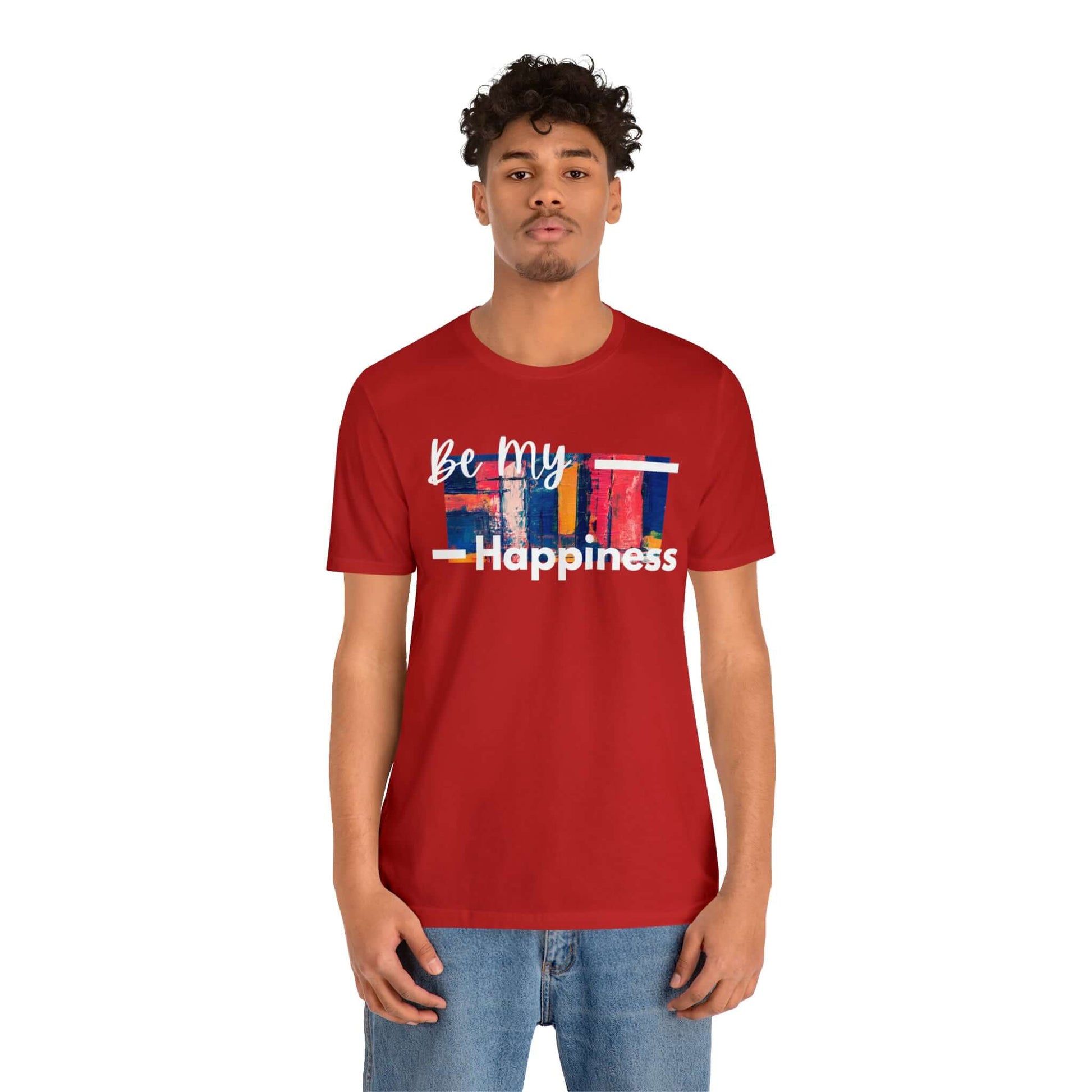 Be My Happiness - Jersey Short Sleeve Tee, Brand63