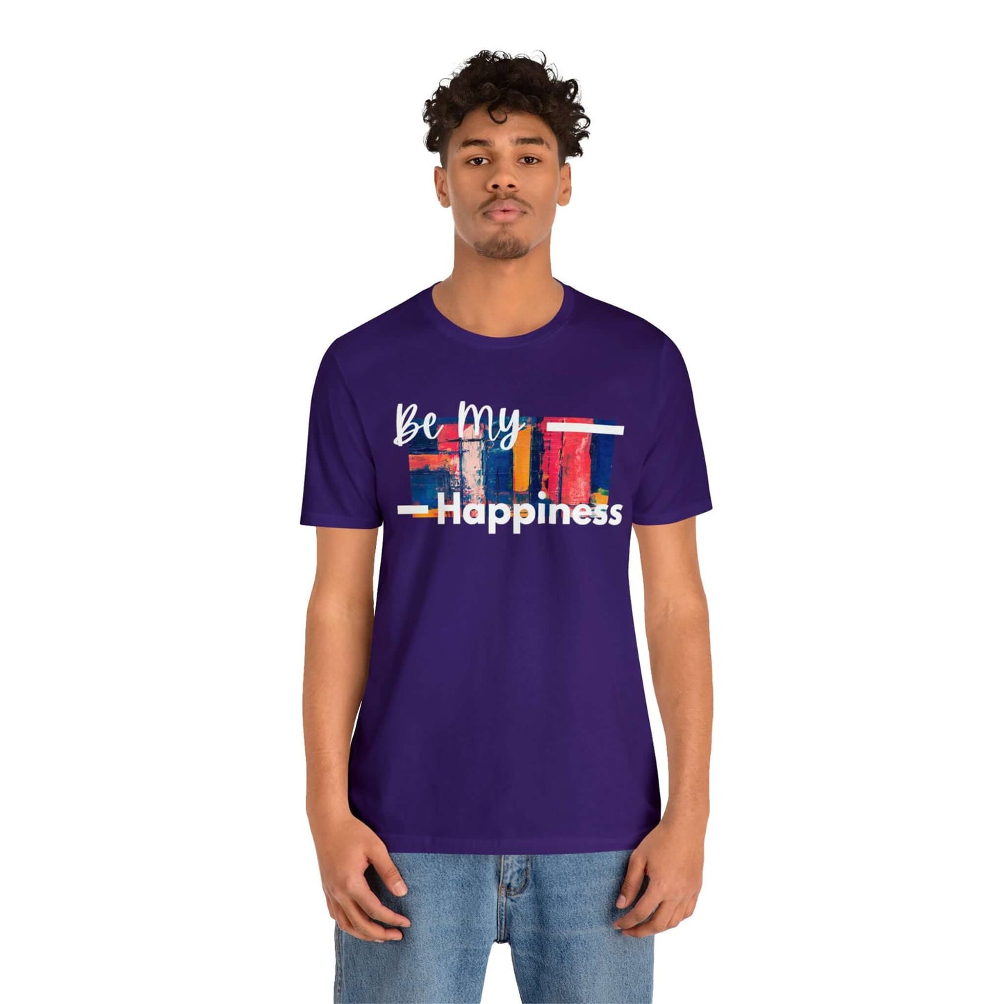 Be My Happiness - Jersey Short Sleeve Tee, Brand63