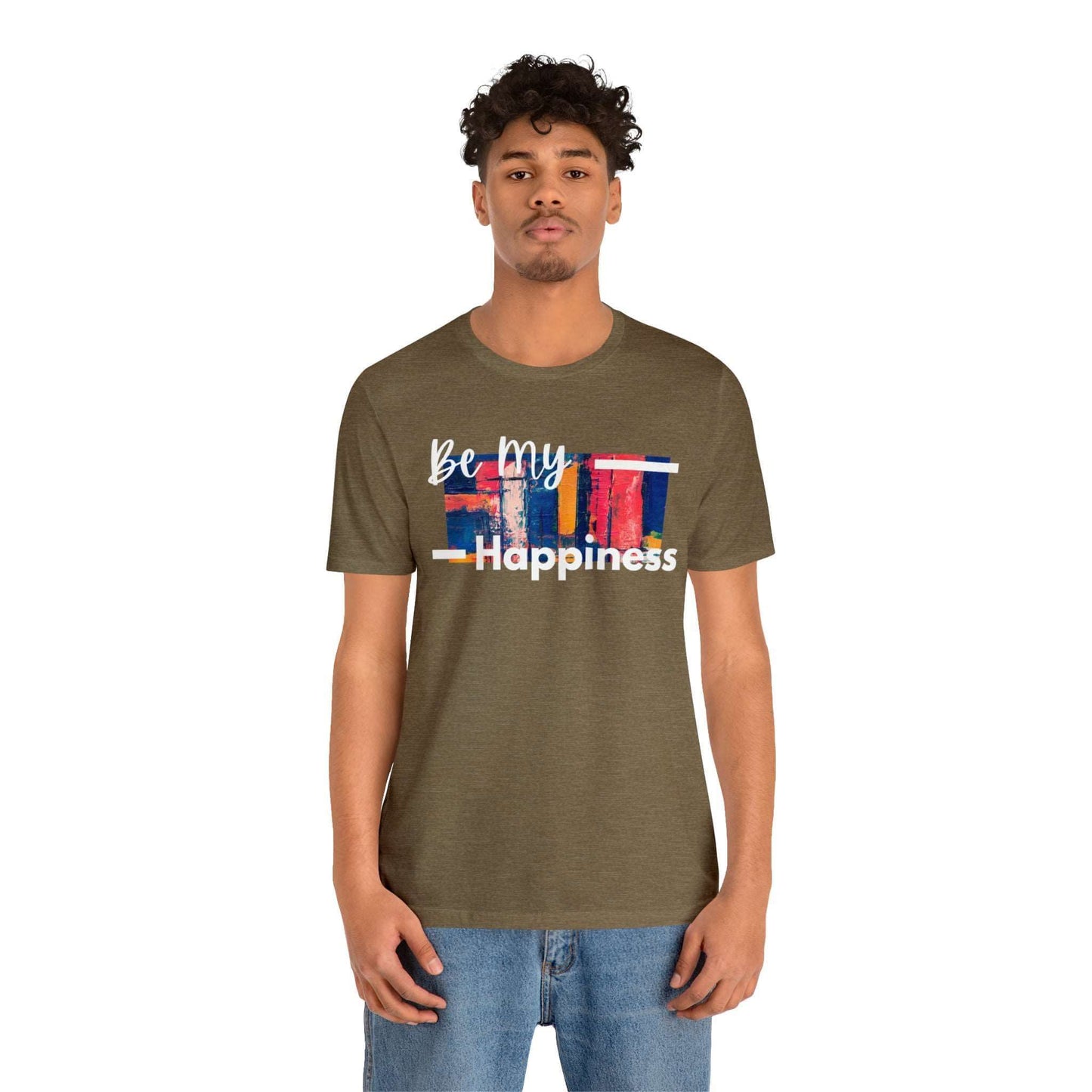Be My Happiness - Jersey Short Sleeve Tee, Brand63