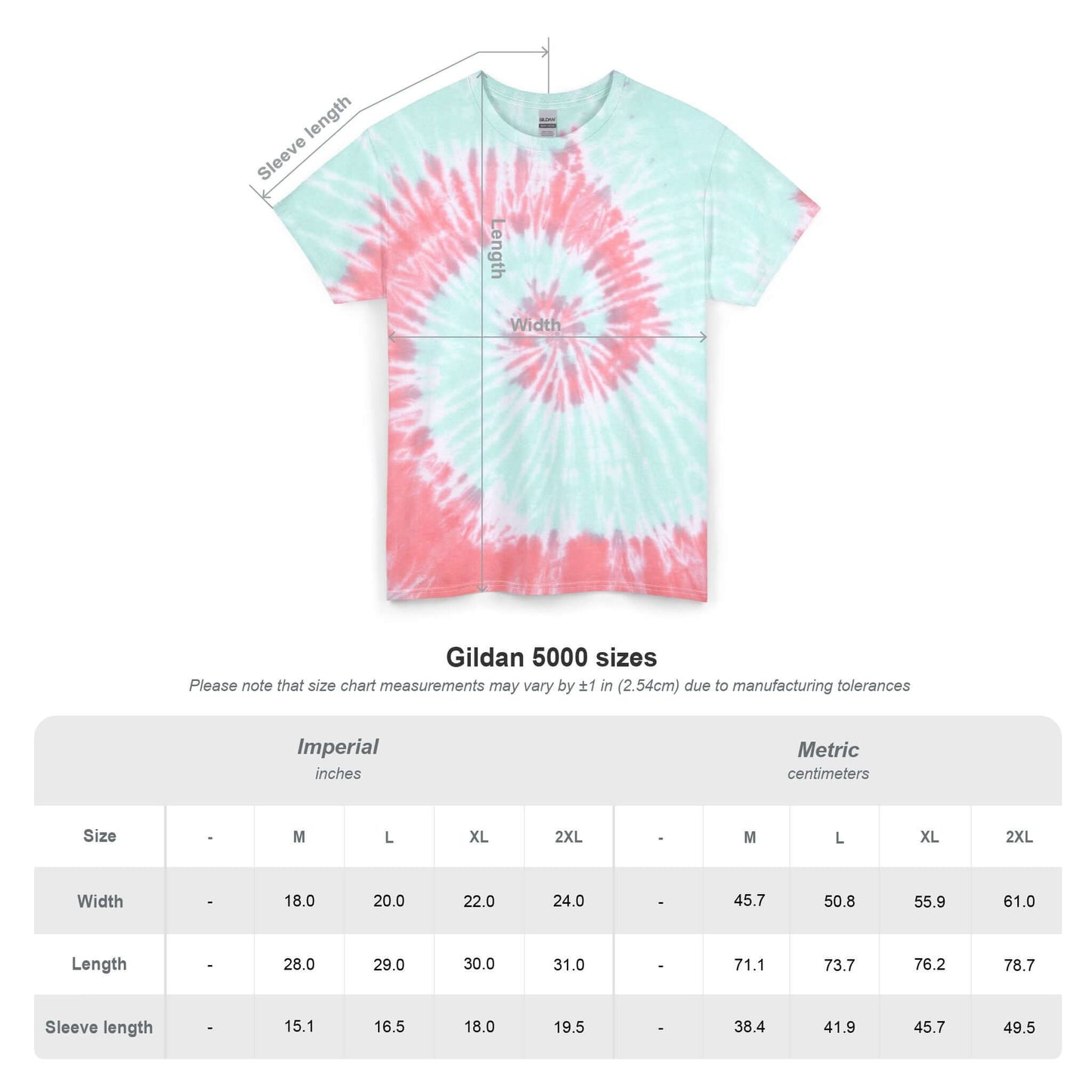 "Be You" Tie-Dye Tee — Inspirational Cotton T-Shirt, Brand63