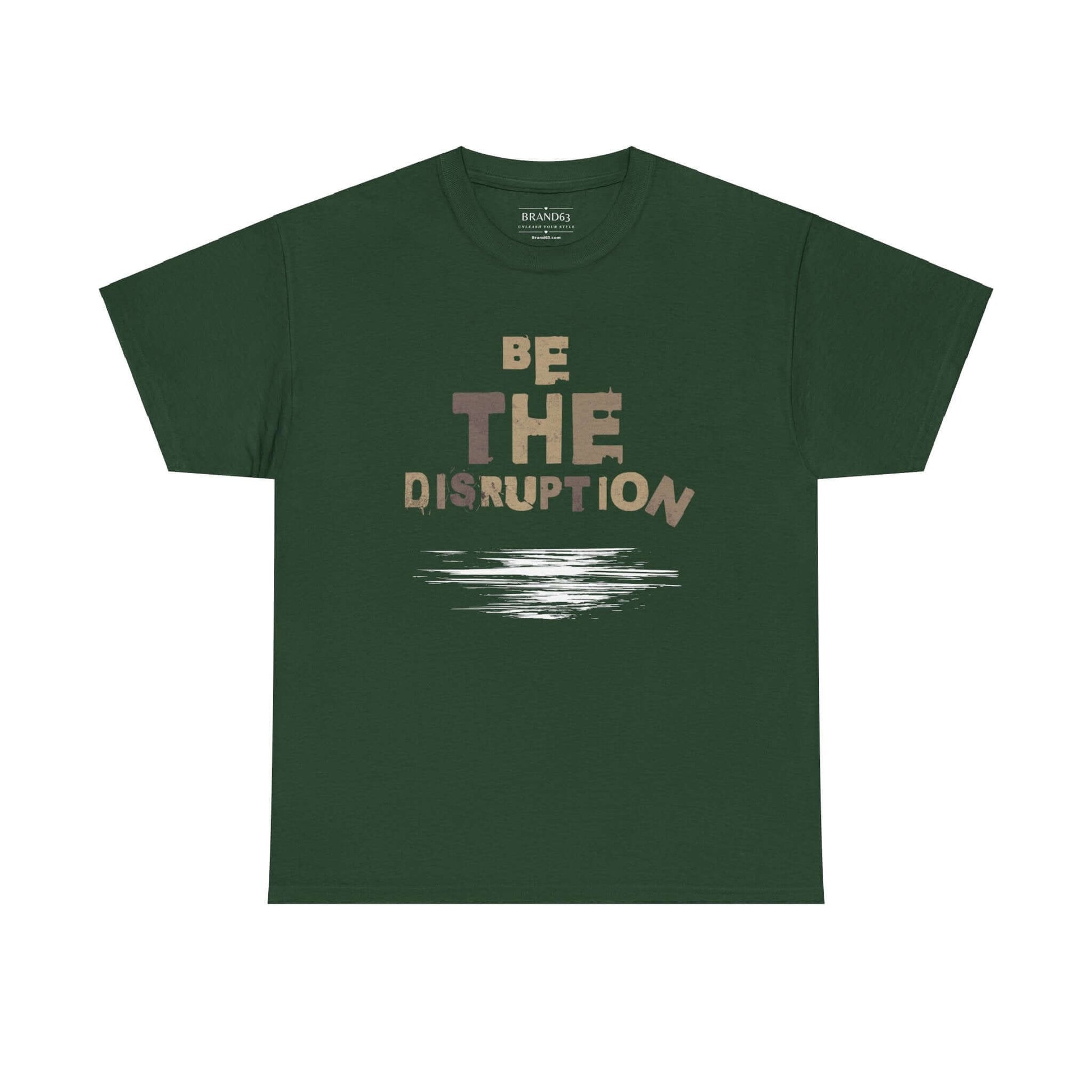 Be the Disruption T-Shirt - Inspirational Edgy Graphic Tee, Brand63