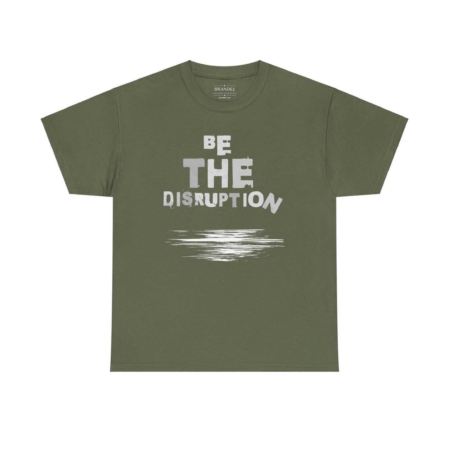 Be the Disruption T-Shirt - Inspirational Edgy Graphic Tee, Brand63