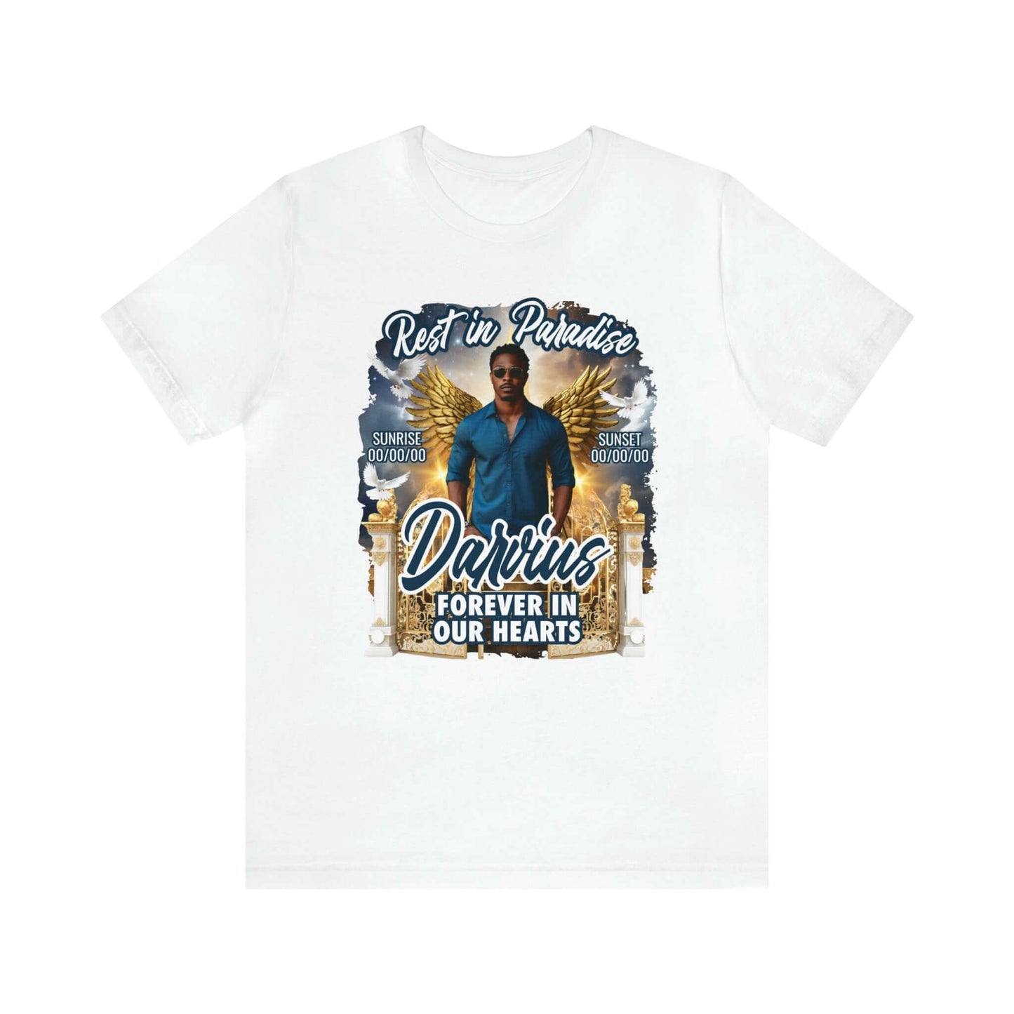 Beautiful Personalized Memorial Remembrance shirt | Funeral Shirt, Brand63