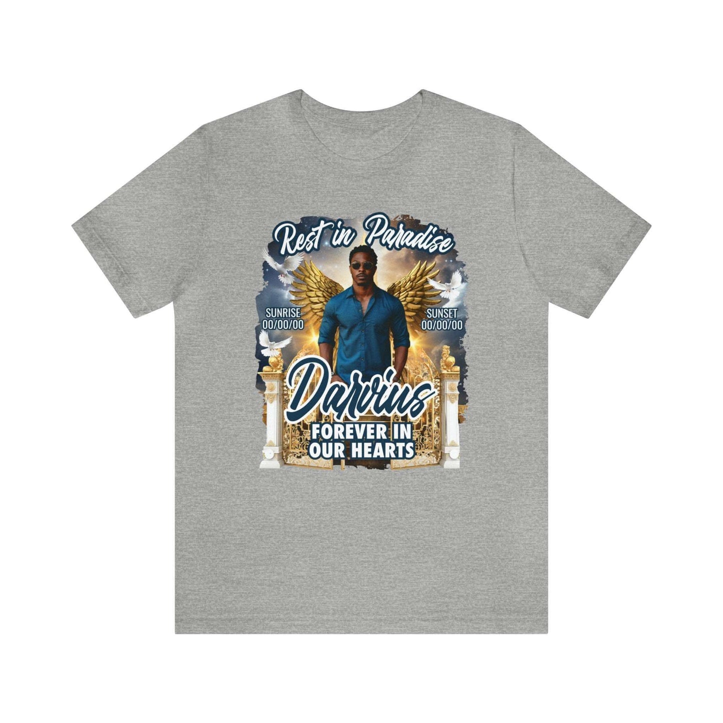 Beautiful Personalized Memorial Remembrance shirt | Funeral Shirt, Brand63