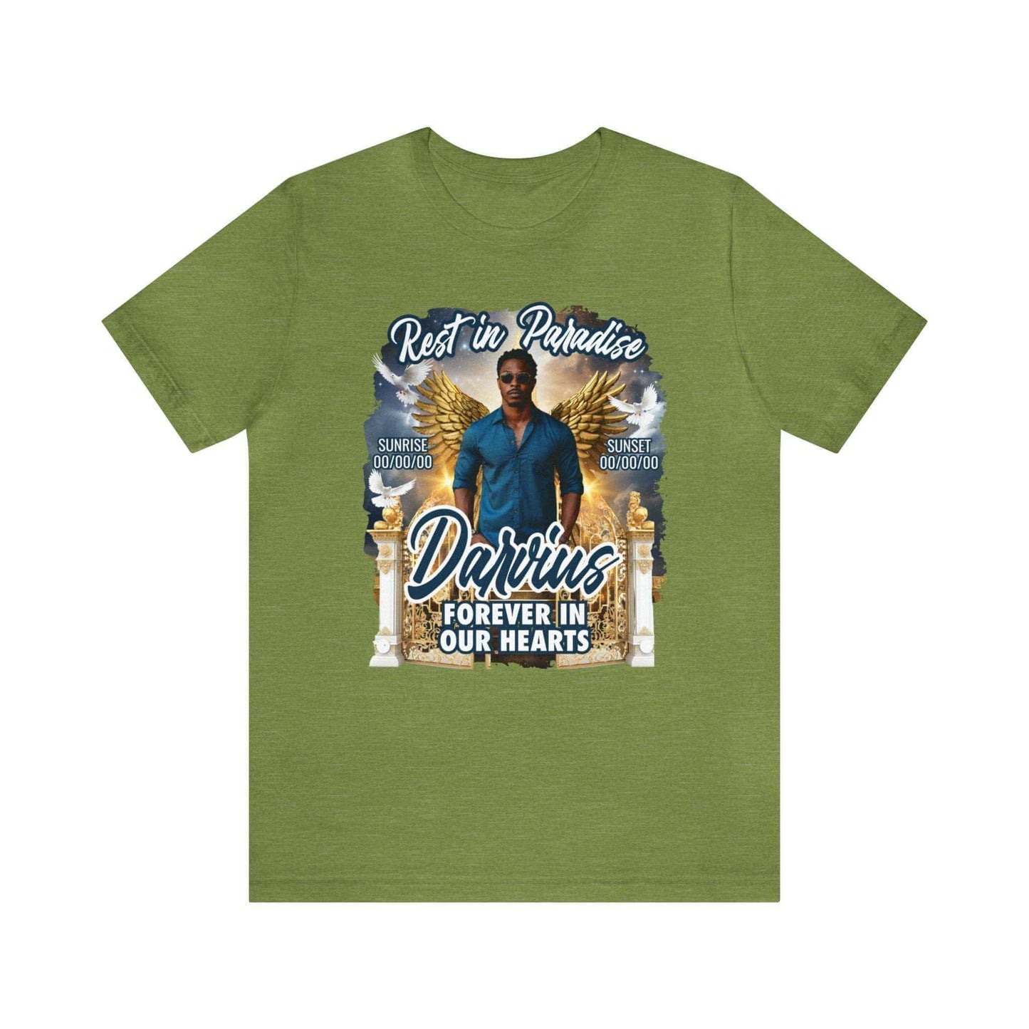Beautiful Personalized Memorial Remembrance shirt | Funeral Shirt, Brand63