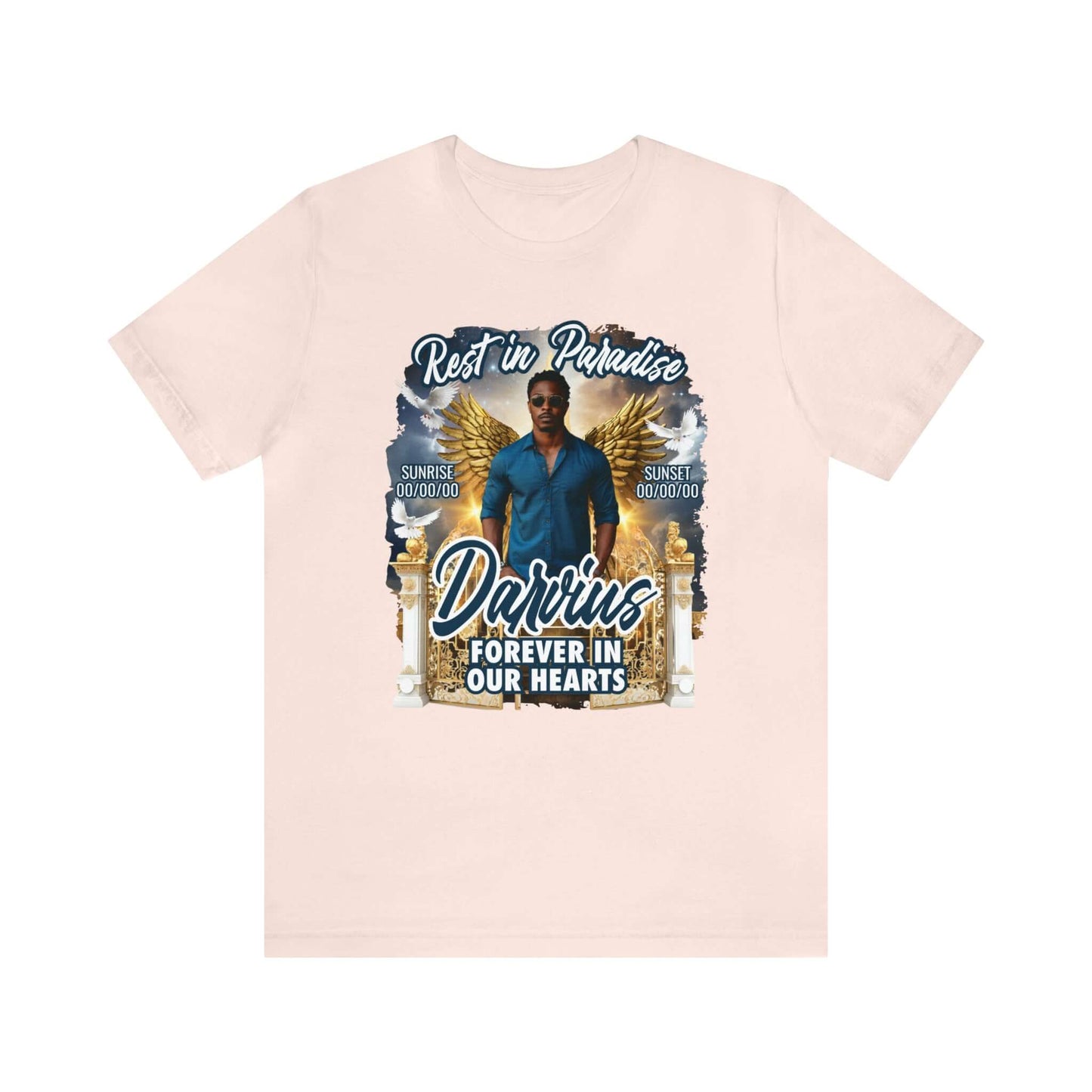 Beautiful Personalized Memorial Remembrance shirt | Funeral Shirt, Brand63