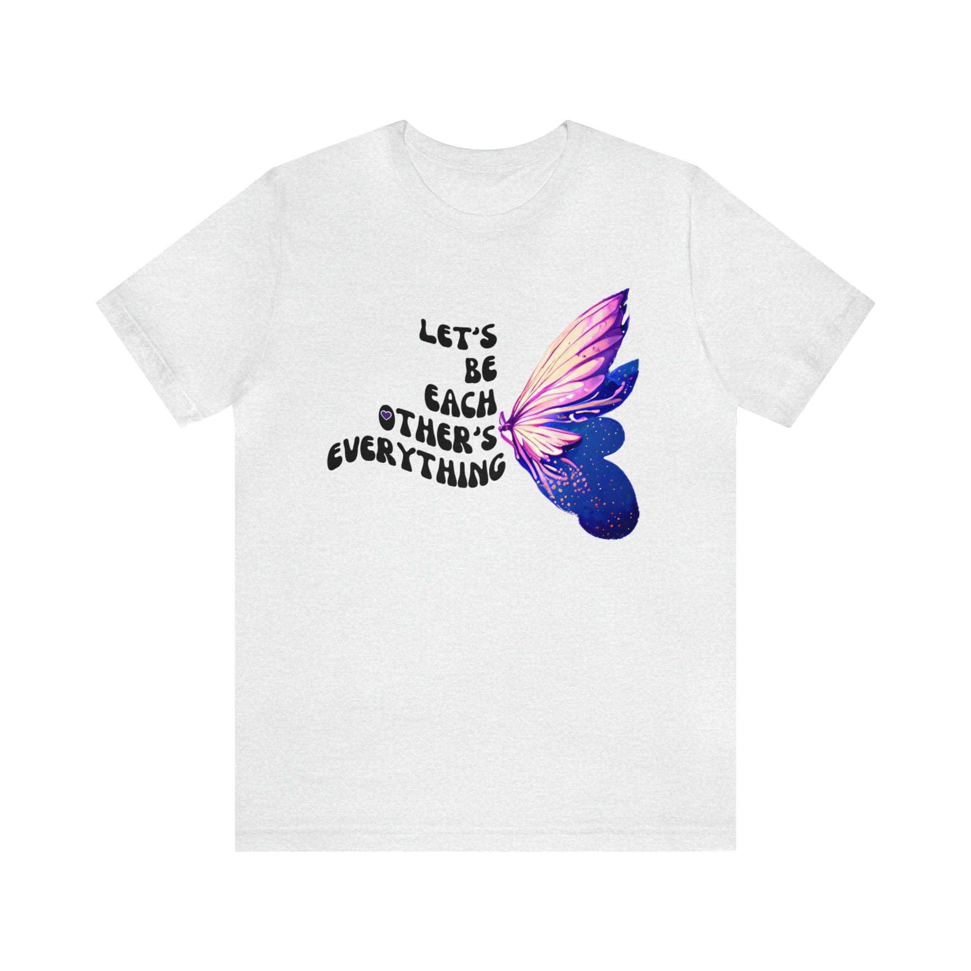 Beautiful Together Butterfly! - Jersey T-Shirt | Front and Back Printed Tee, Brand63