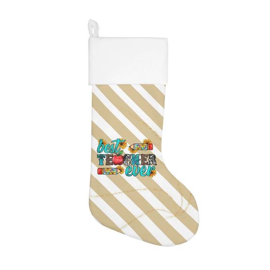 Best Teacher Ever Christmas Stocking, Brand63