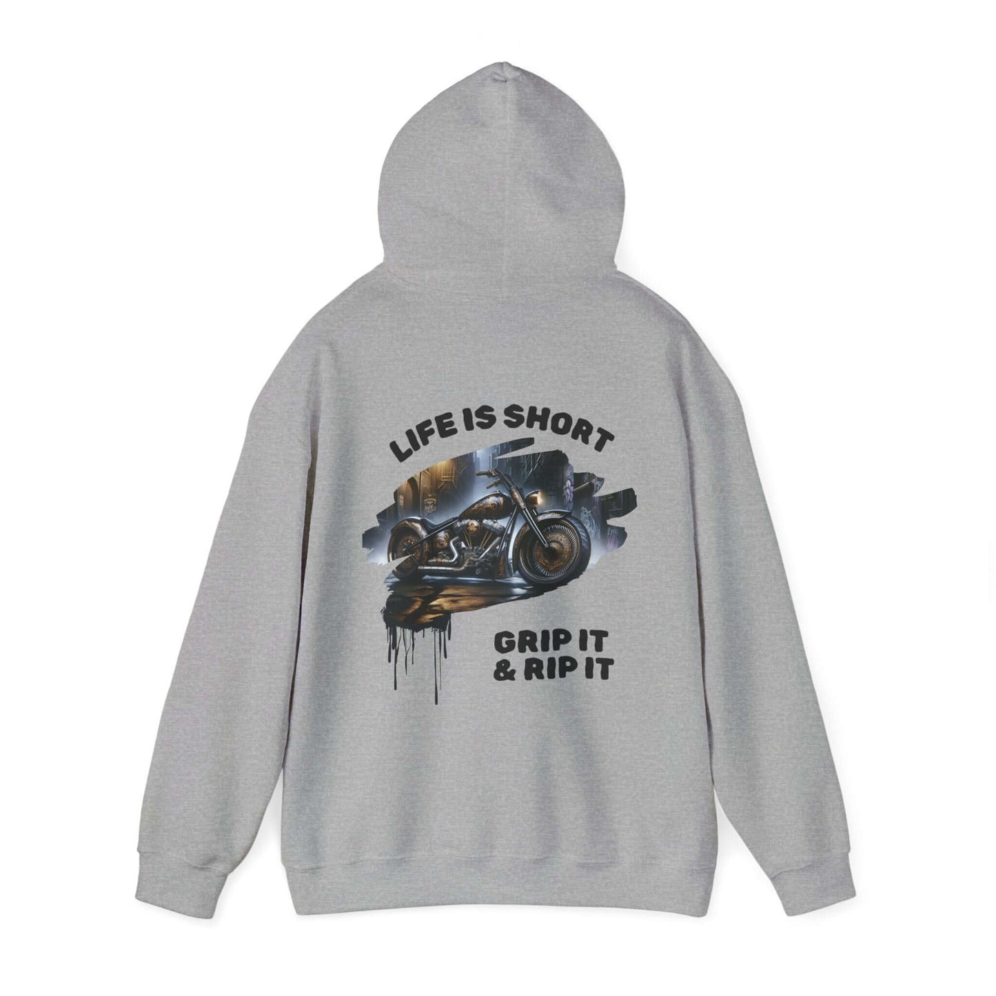 Biker Hoodie | Road-Ready "Grip It & Rip It" | Ride in Style & Comfort!, Brand63