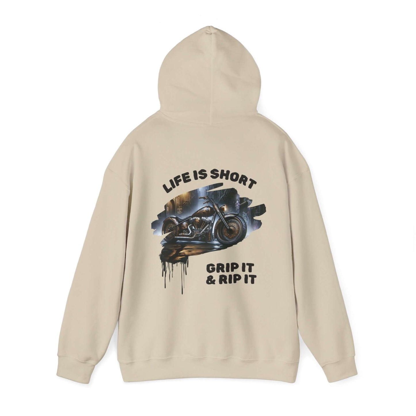 Biker Hoodie | Road-Ready "Grip It & Rip It" | Ride in Style & Comfort!, Brand63