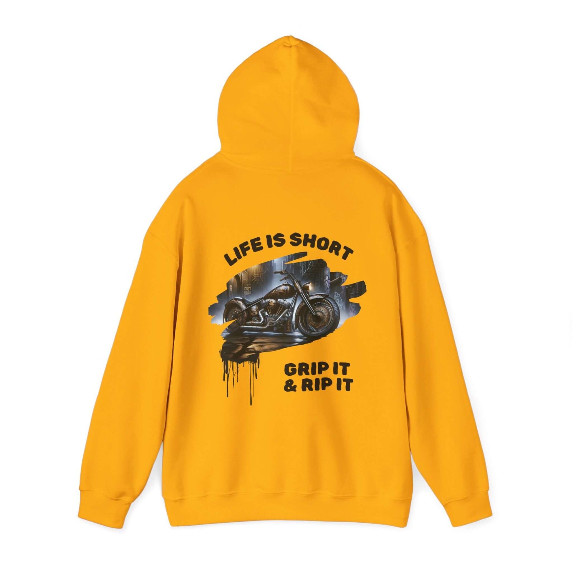 Biker Hoodie | Road-Ready "Grip It & Rip It" | Ride in Style & Comfort!, Brand63
