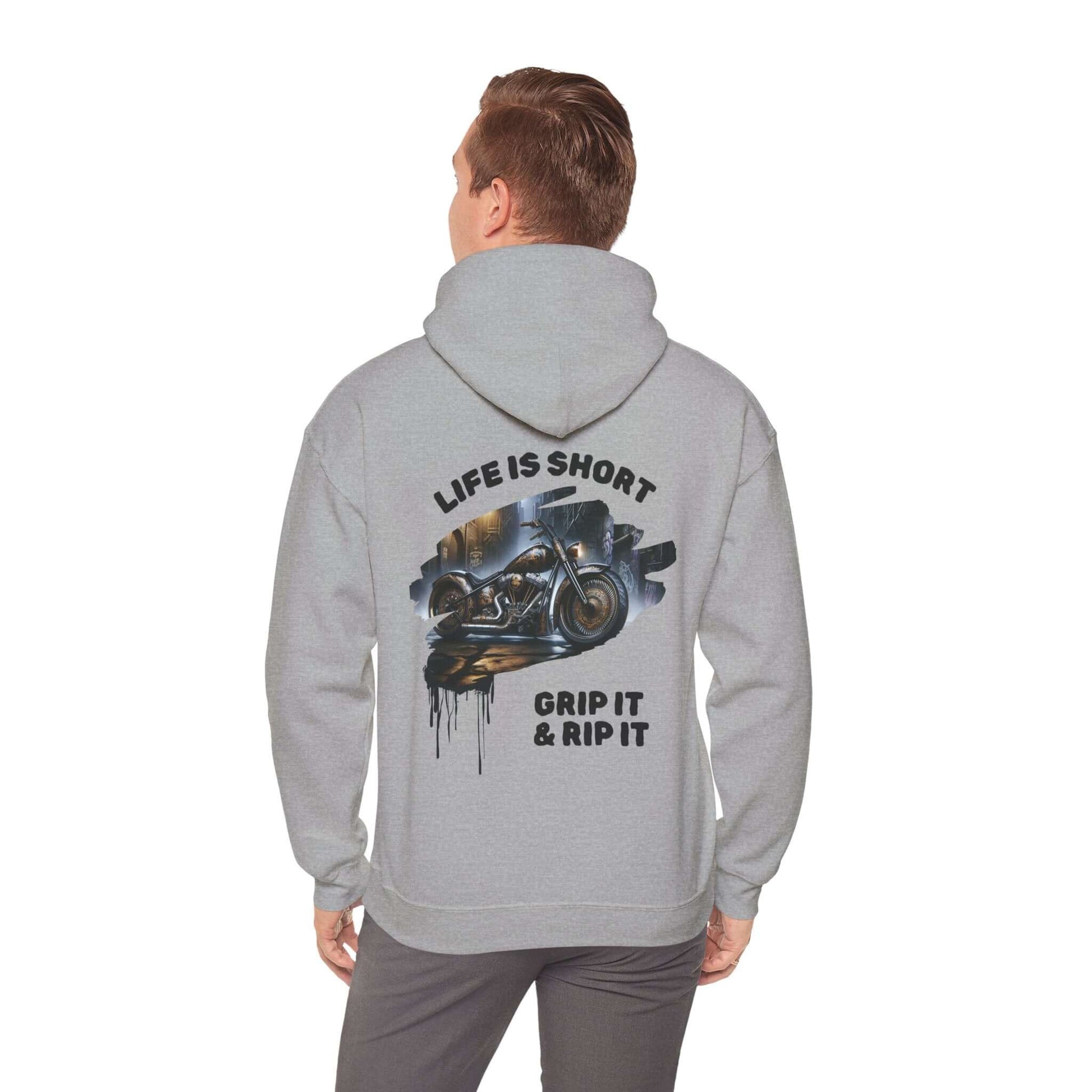 Biker Hoodie | Road-Ready "Grip It & Rip It" | Ride in Style & Comfort!, Brand63