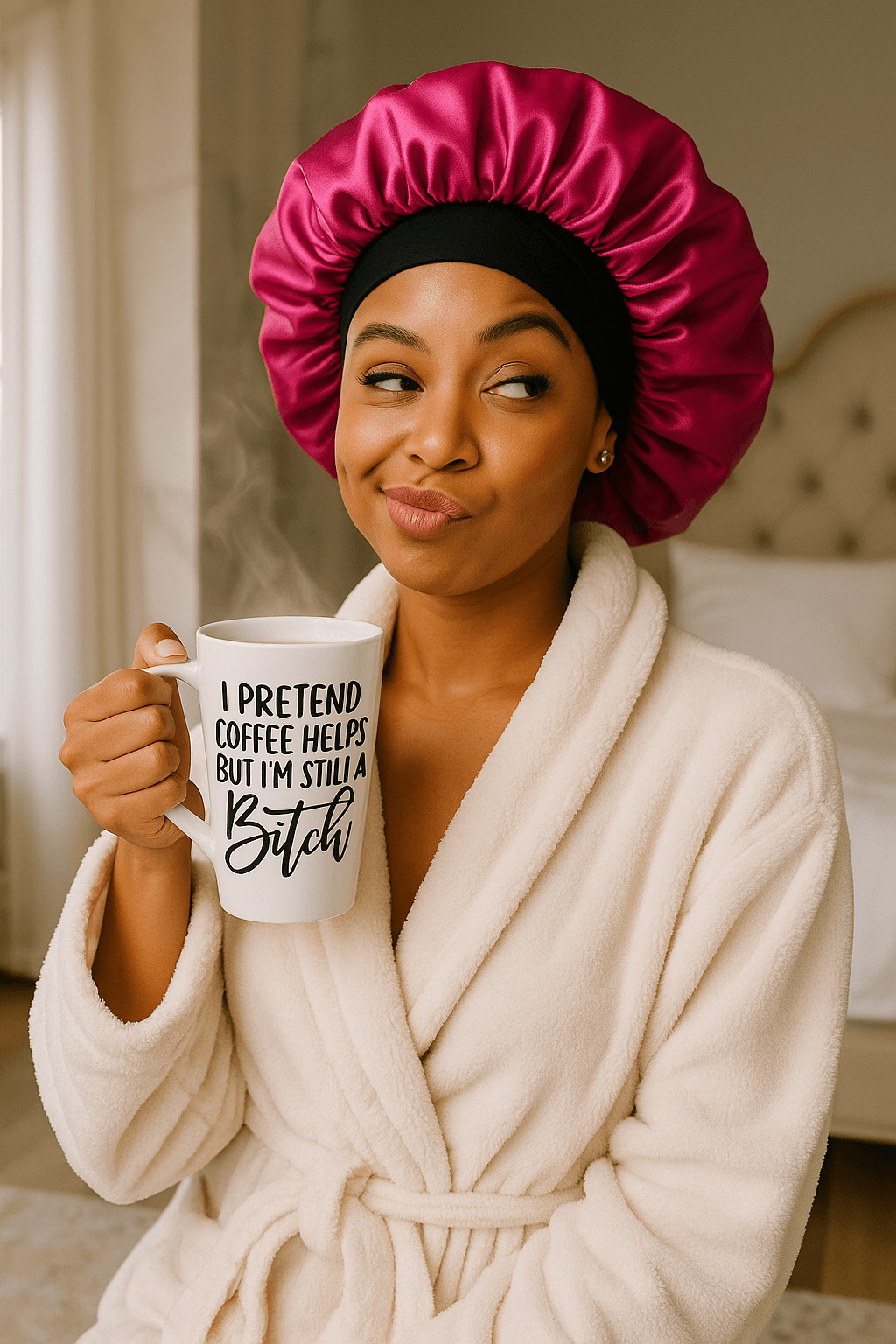 BitchCraft 12oz Latte Coffee Mug, Brand63