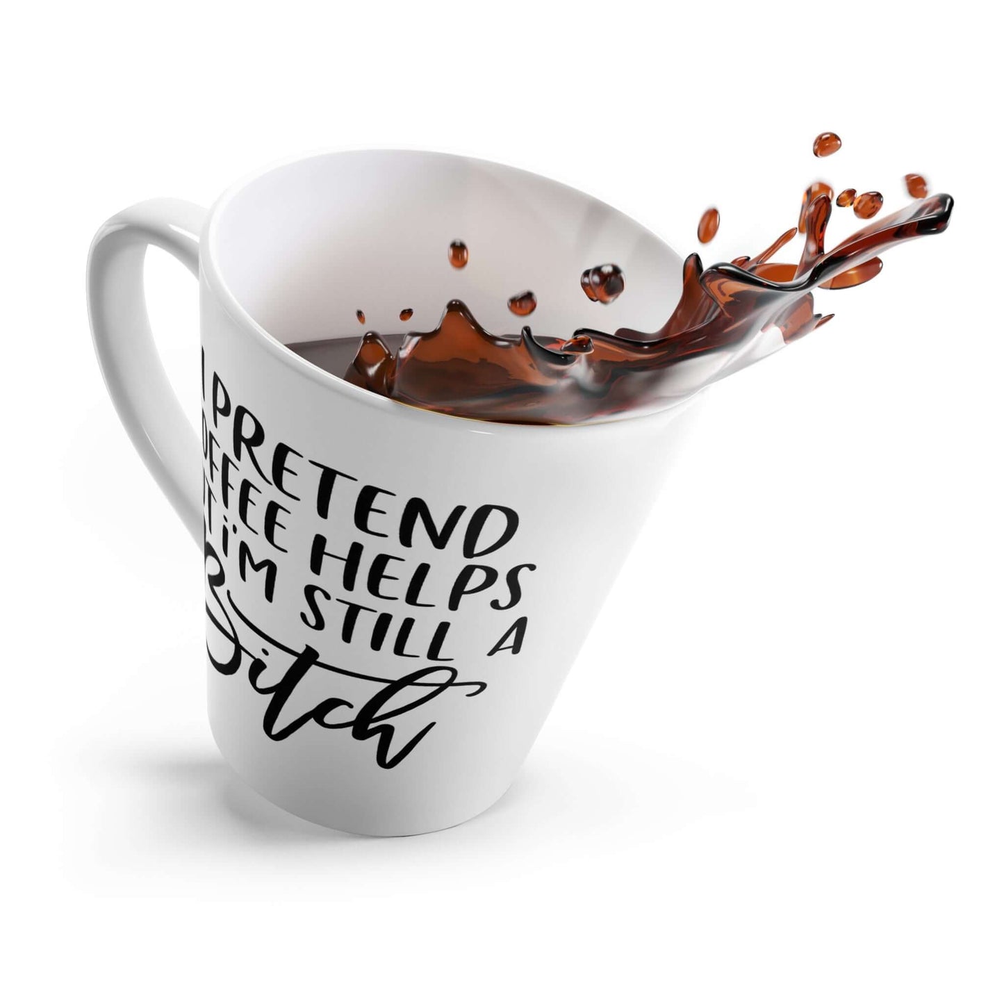 BitchCraft 12oz Latte Coffee Mug, Brand63
