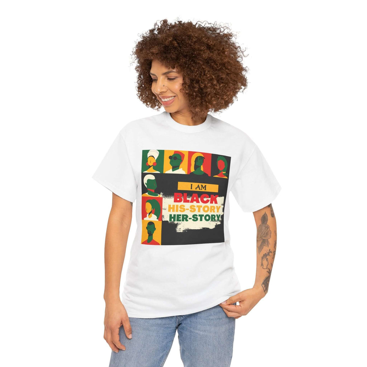 Black Culture Tee, His-Story, Her-Story, Brand63