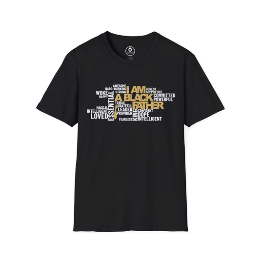 Black Father T-Shirt | Father's Day Gift, Brand63
