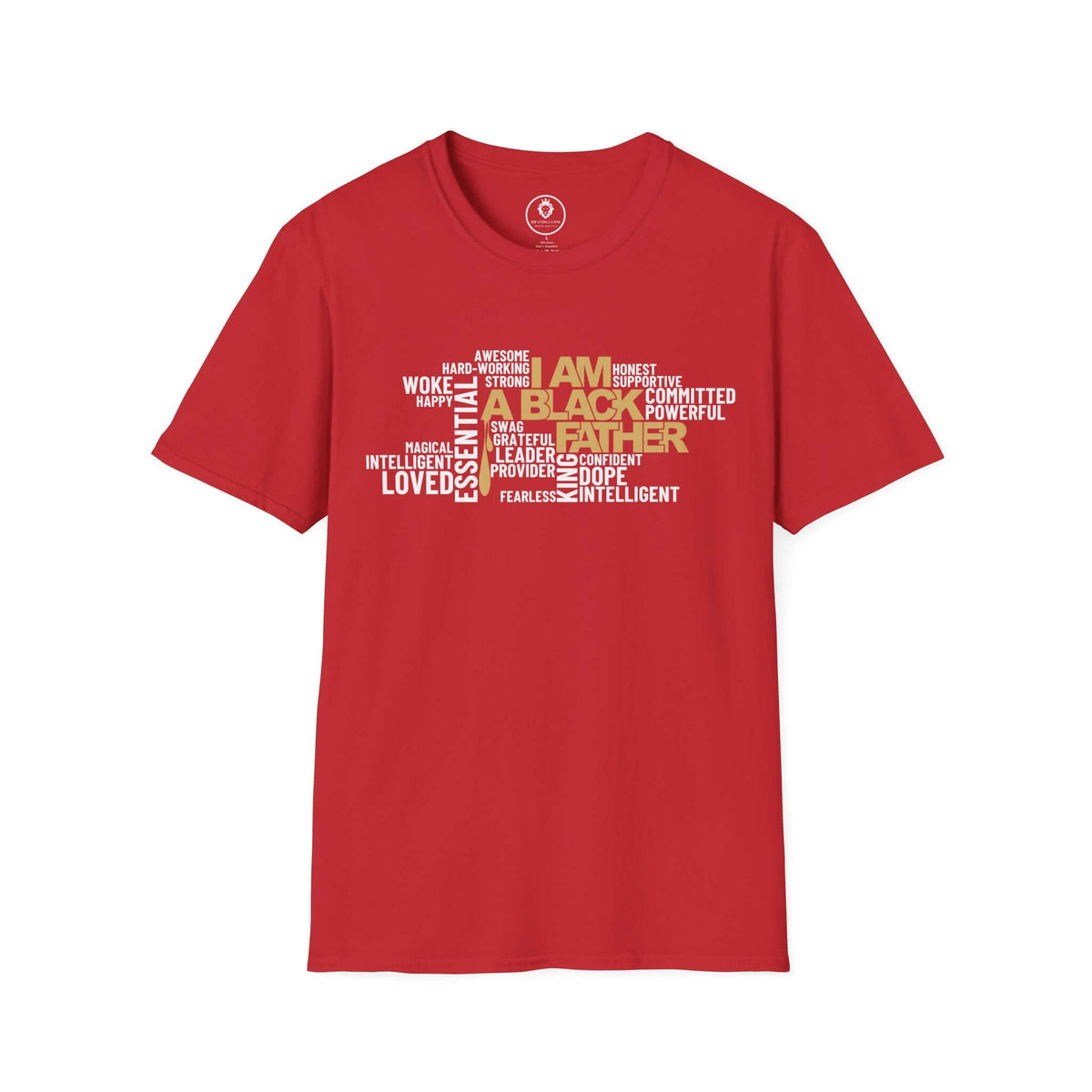 Black Father T-Shirt | Father's Day Gift, Brand63