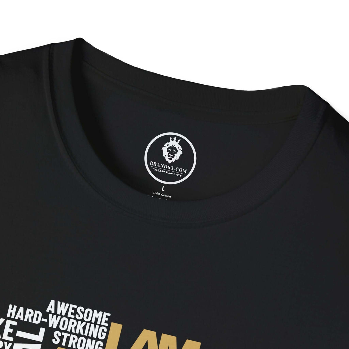 Black Father T-Shirt | Father's Day Gift, Brand63