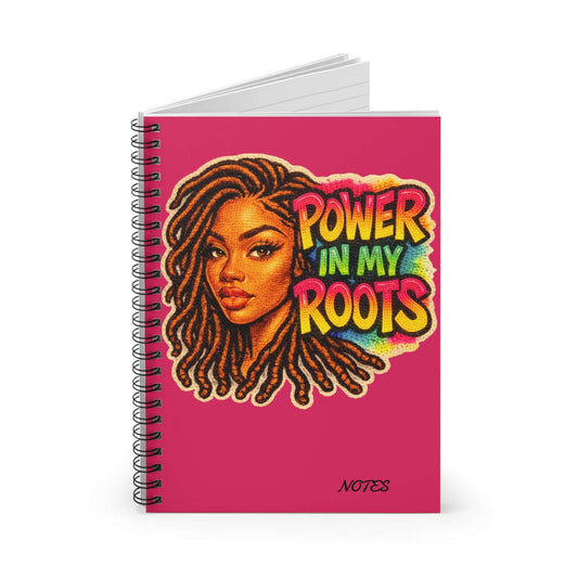 Black Girl Power Premium Spiral Notebook Journal, Brand63