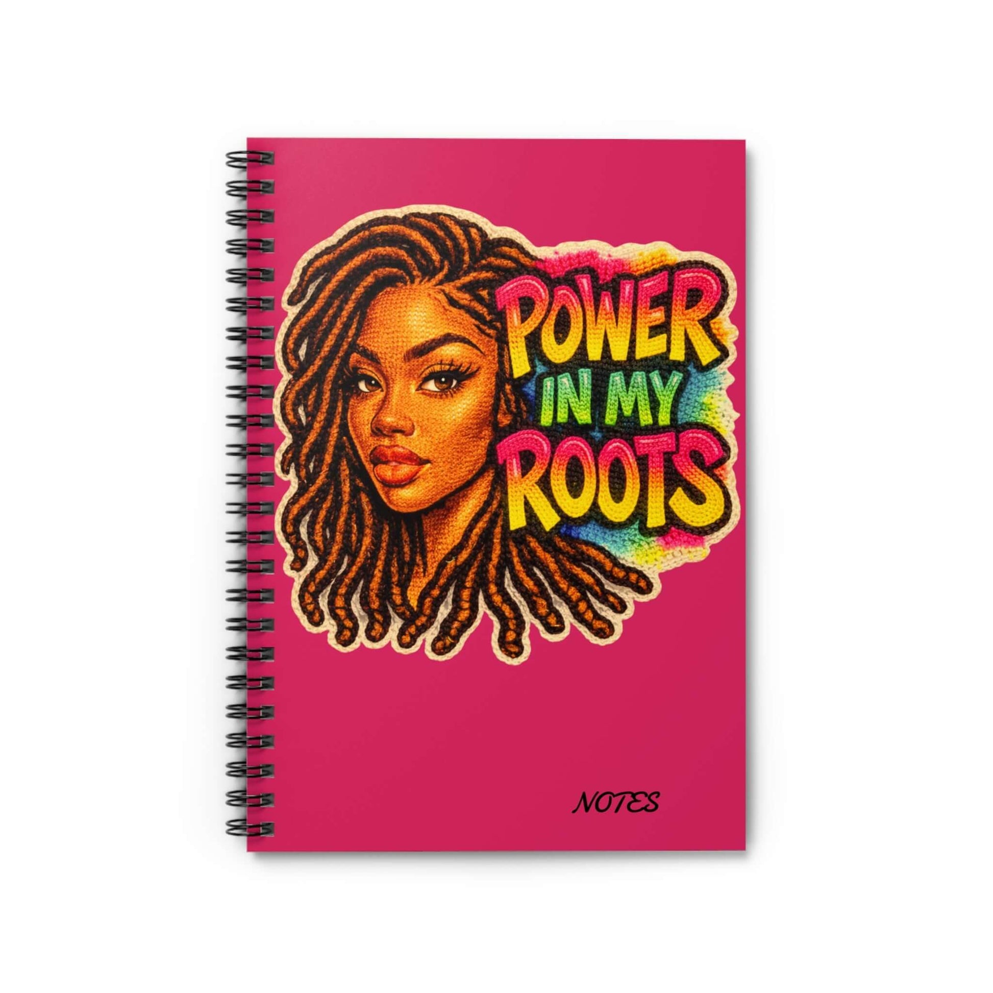Black Girl Power Premium Spiral Notebook Journal, Brand63