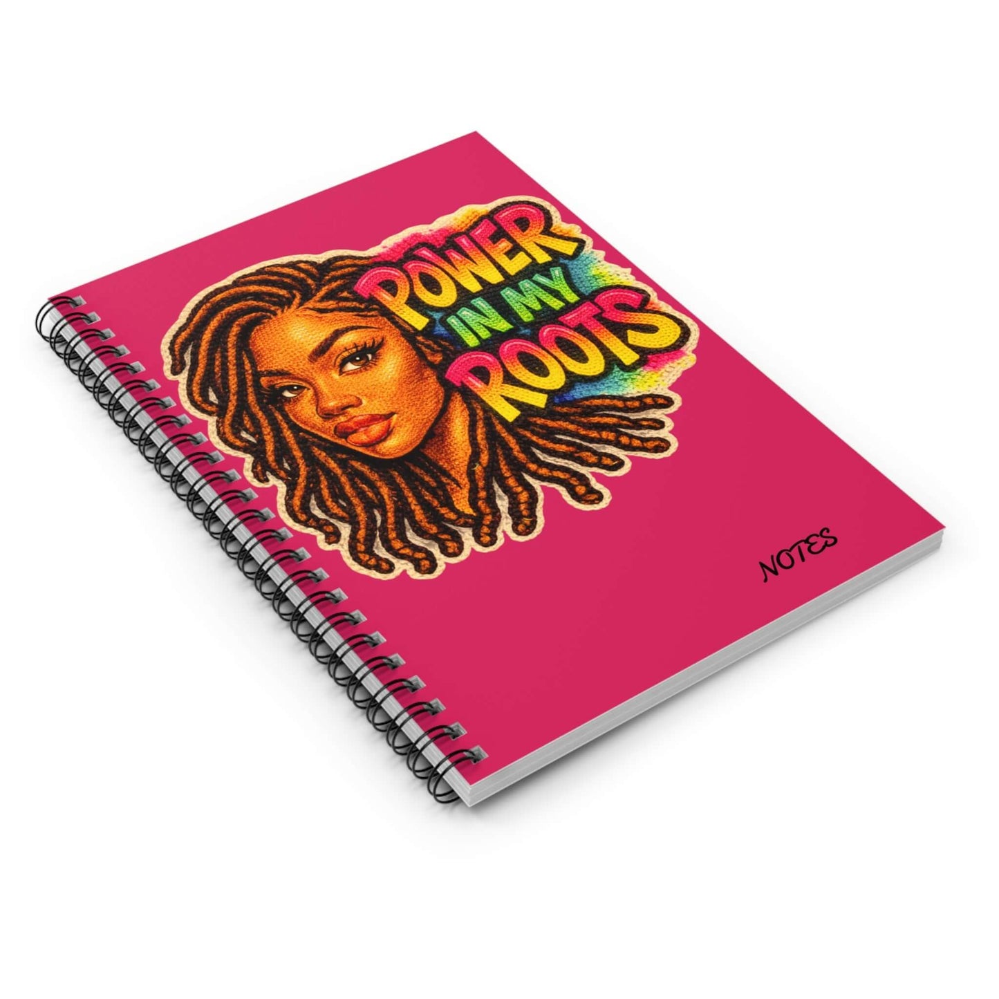 Black Girl Power Premium Spiral Notebook Journal, Brand63